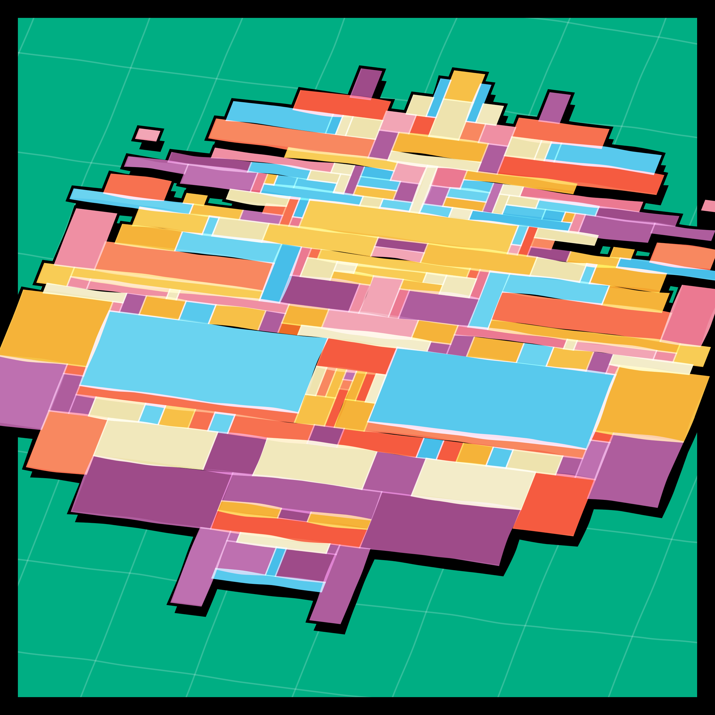 Art Blocks - Art Blocks v2 - Paper Armada #1505 - NFT # 37001505