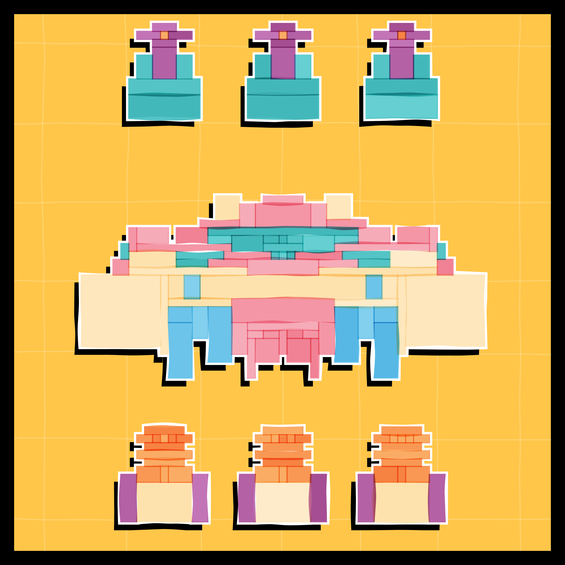 Art Blocks - Art Blocks v2 - Paper Armada #1507 - NFT # 37001507