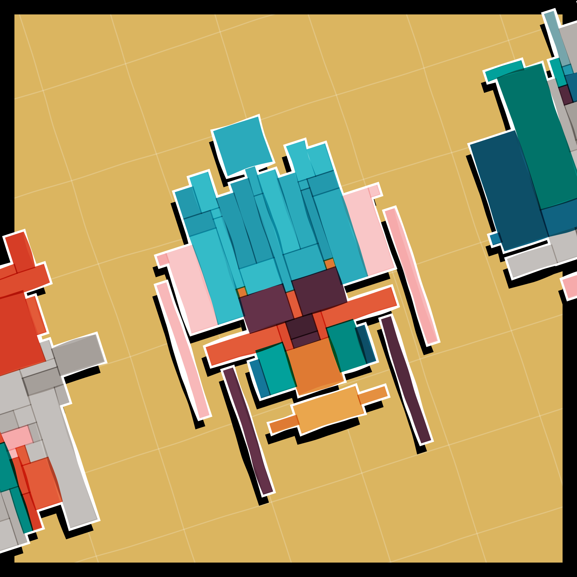 Art Blocks - Art Blocks v2 - Paper Armada #1511 - NFT # 37001511