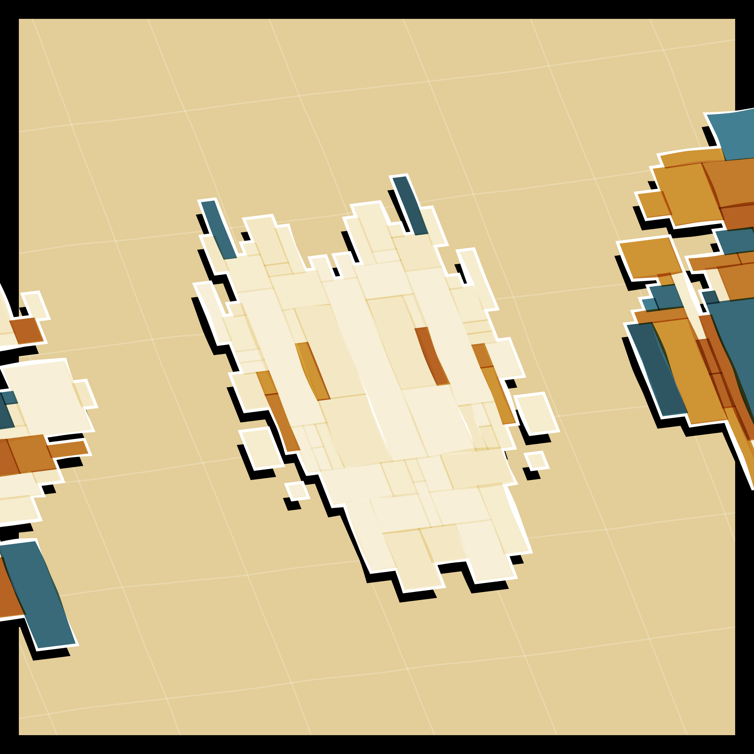 Art Blocks - Art Blocks v2 - Paper Armada #1536 - NFT # 37001536