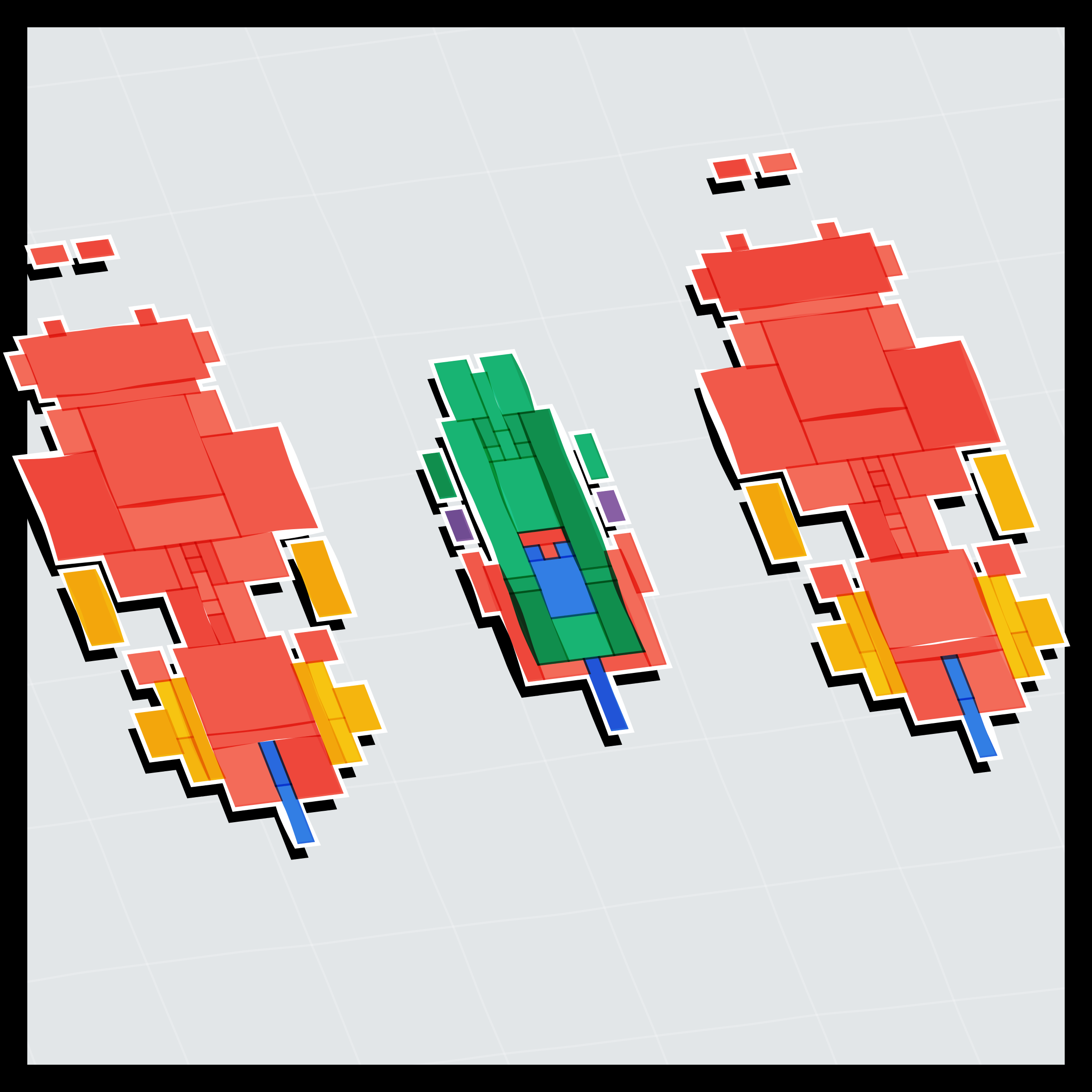 Art Blocks - Art Blocks v2 - Paper Armada #1537 - NFT # 37001537