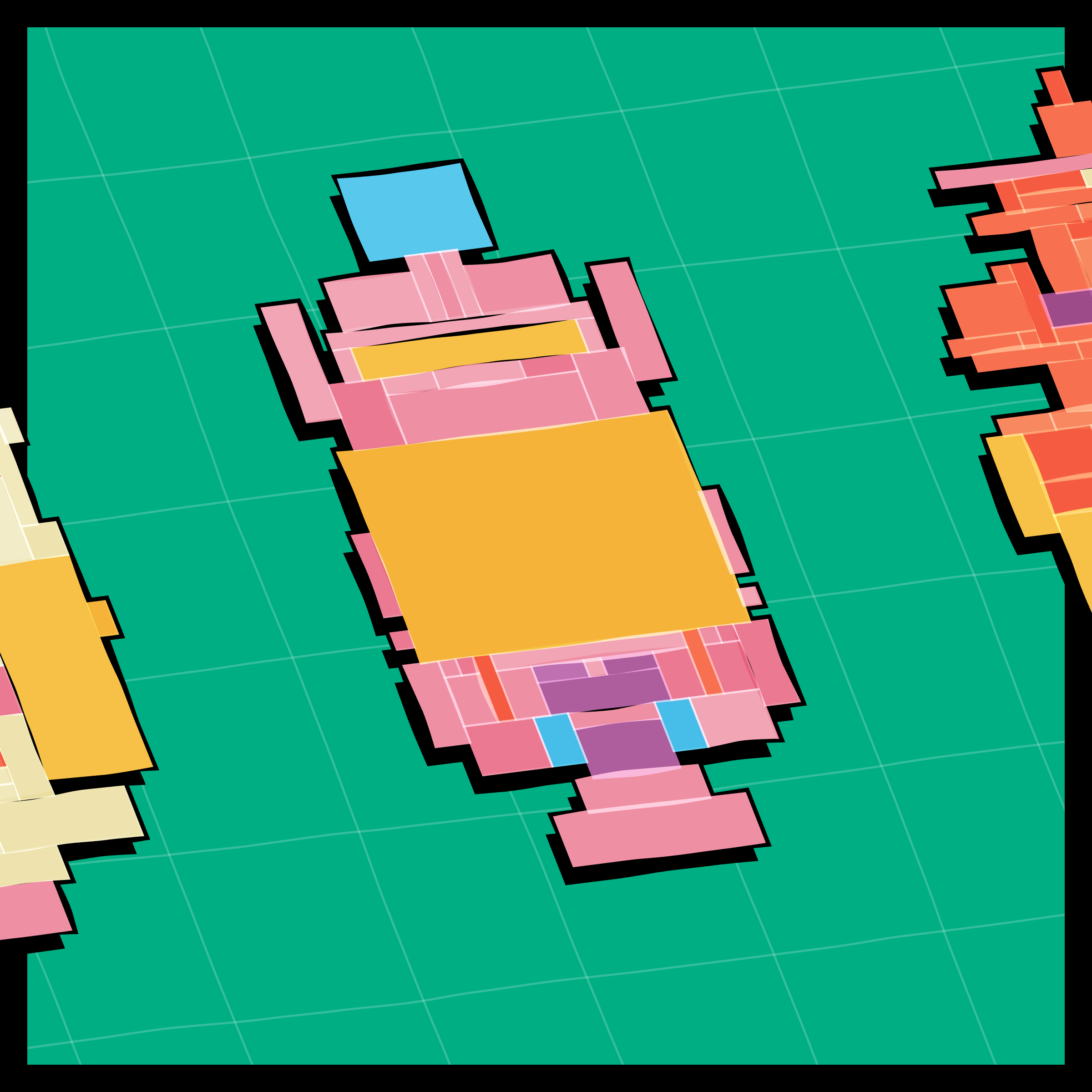 Art Blocks - Art Blocks v2 - Paper Armada #1539 - NFT # 37001539