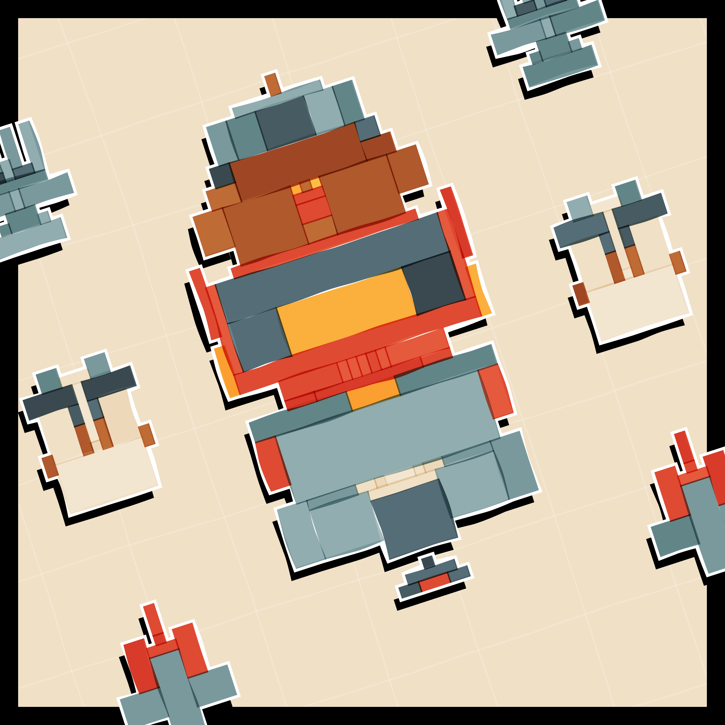 Art Blocks - Art Blocks v2 - Paper Armada #1540 - NFT # 37001540