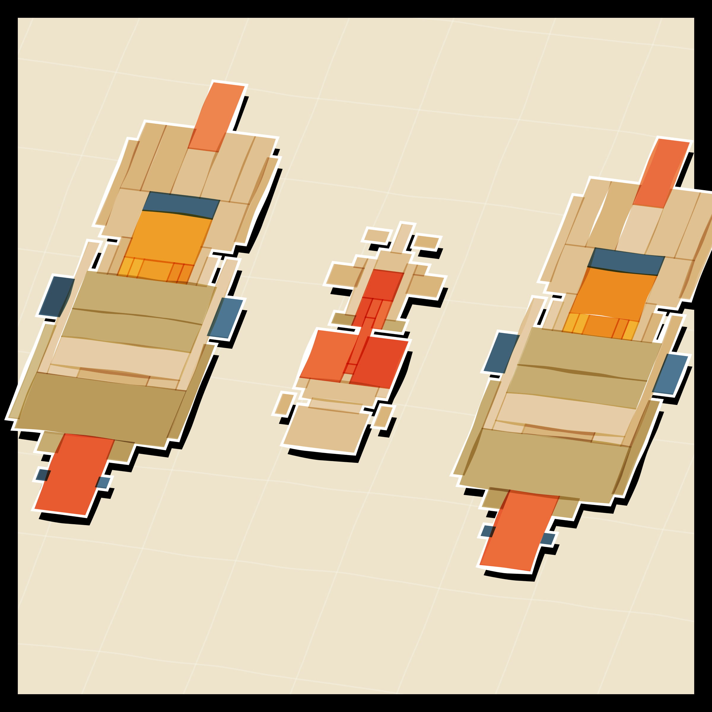 Art Blocks - Art Blocks v2 - Paper Armada #1548 - NFT # 37001548