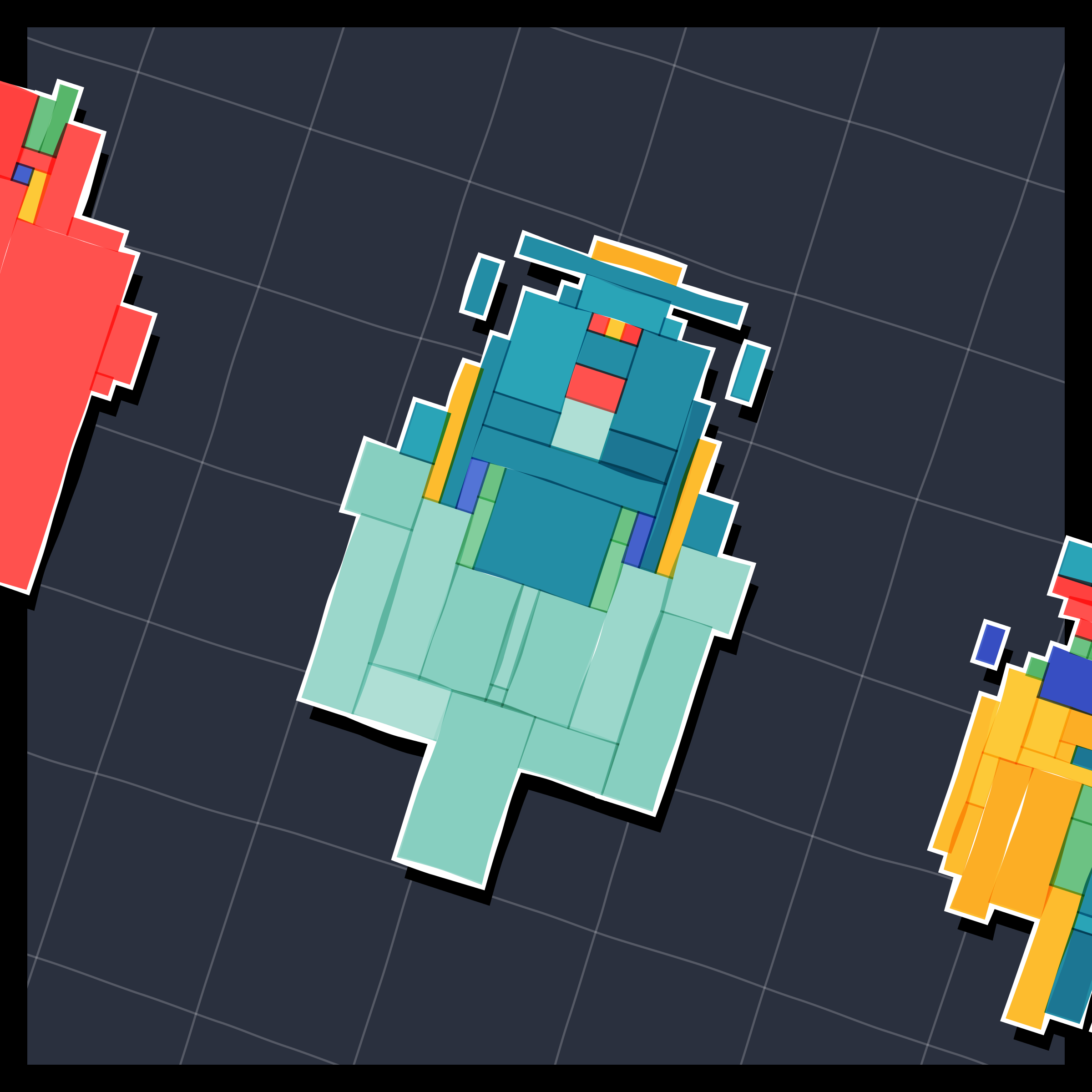 Art Blocks - Art Blocks v2 - Paper Armada #1557 - NFT # 37001557