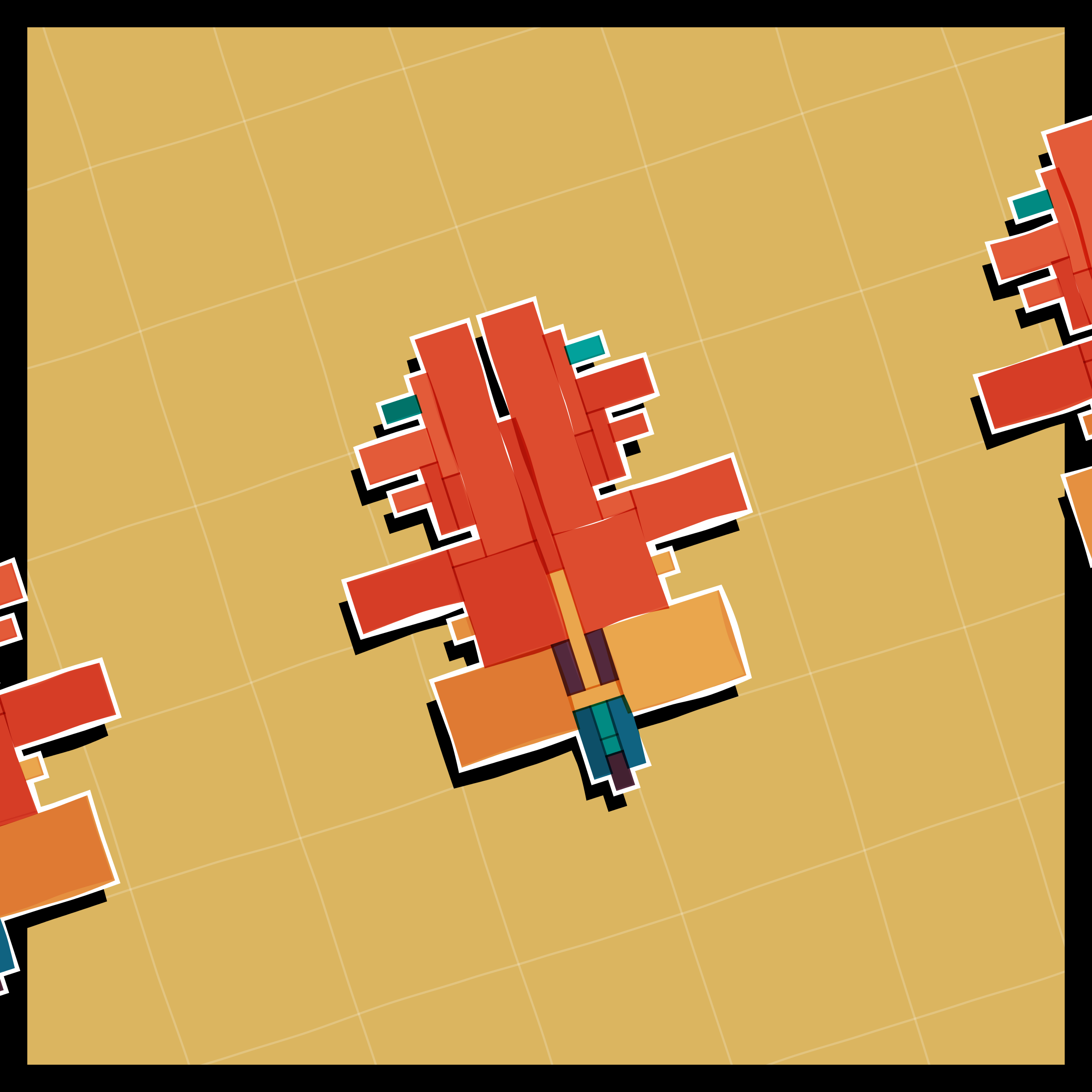 Art Blocks - Art Blocks v2 - Paper Armada #1568 - NFT # 37001568