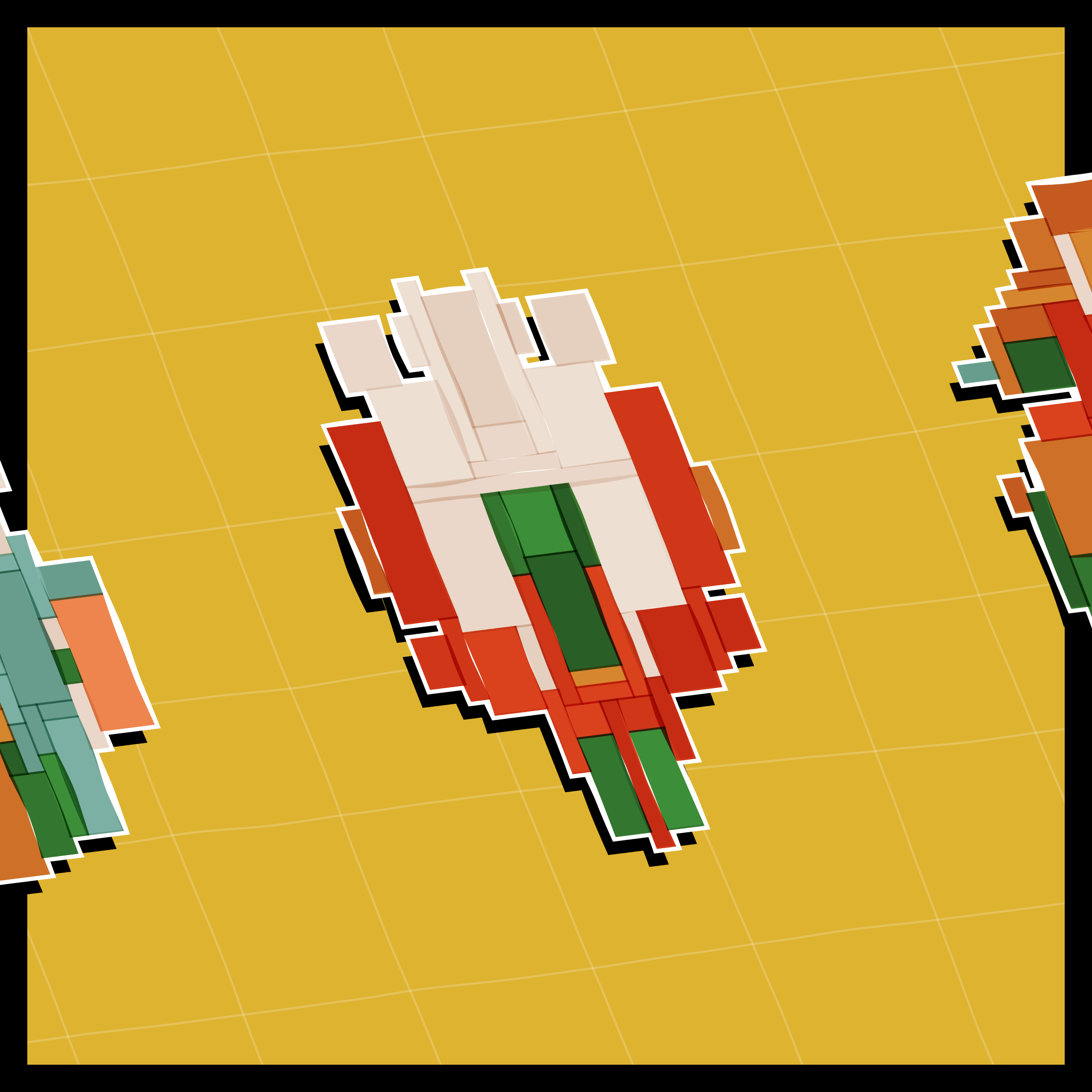 Art Blocks - Art Blocks v2 - Paper Armada #1604 - NFT # 37001604