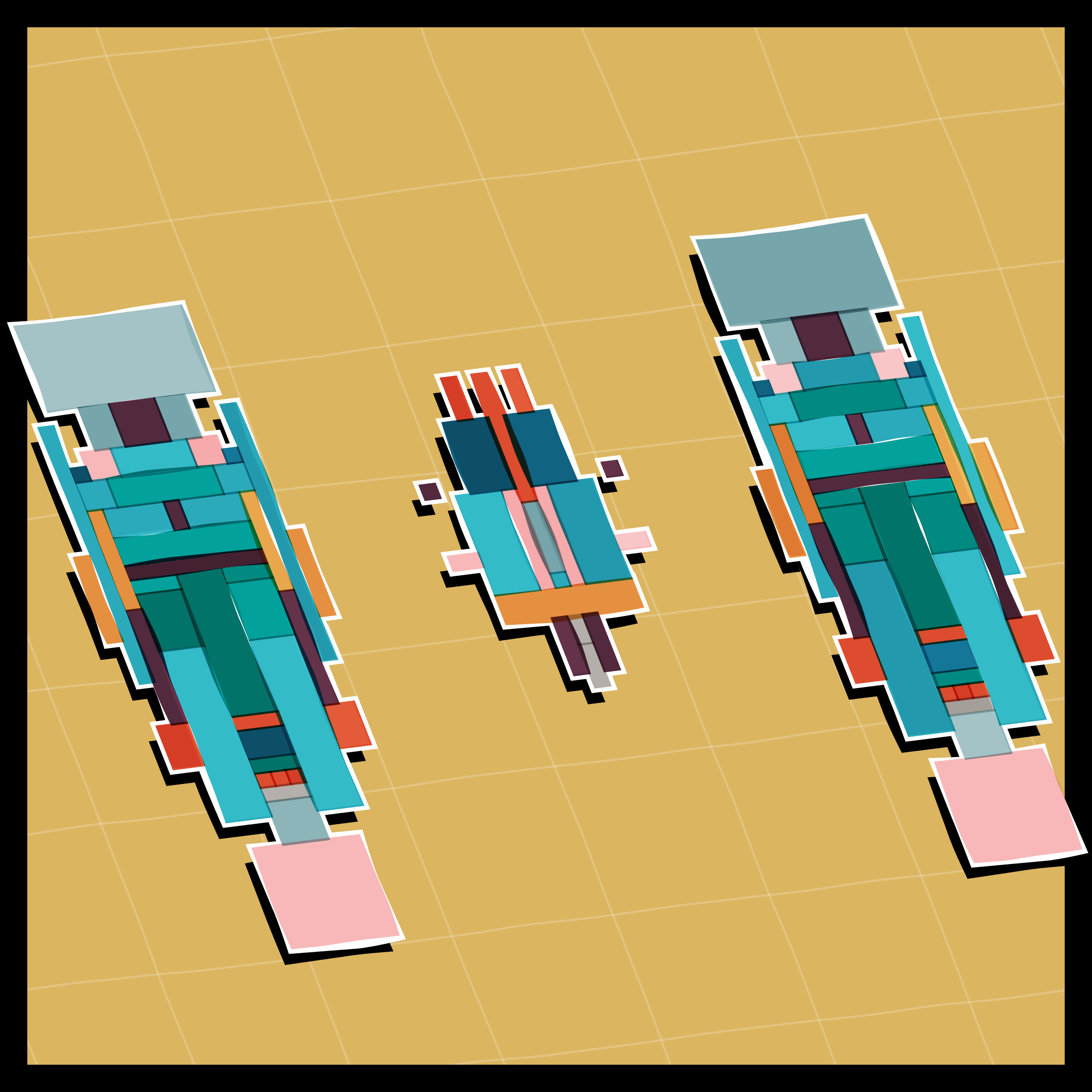 Art Blocks - Art Blocks v2 - Paper Armada #1609 - NFT # 37001609