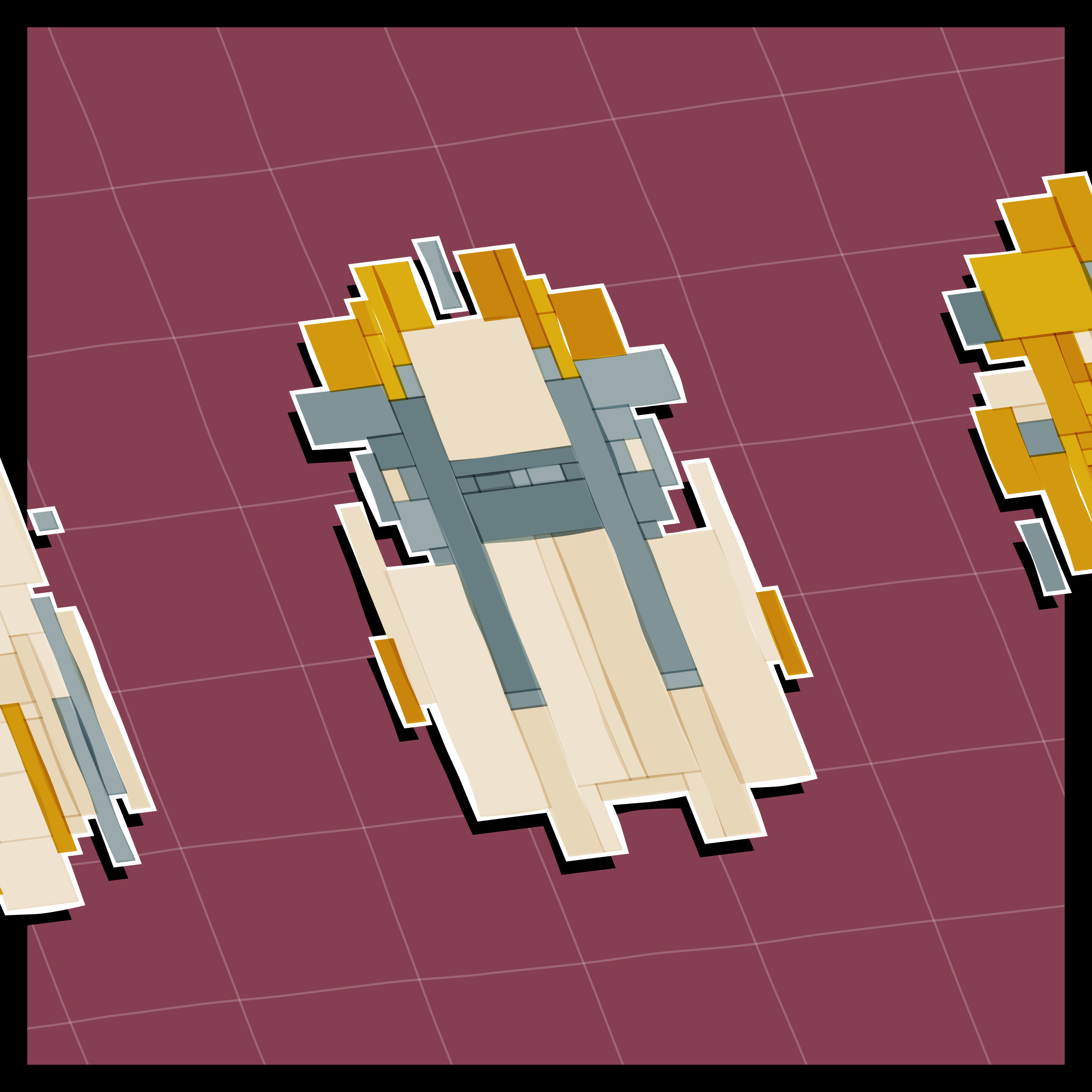 Art Blocks - Art Blocks v2 - Paper Armada #1614 - NFT # 37001614