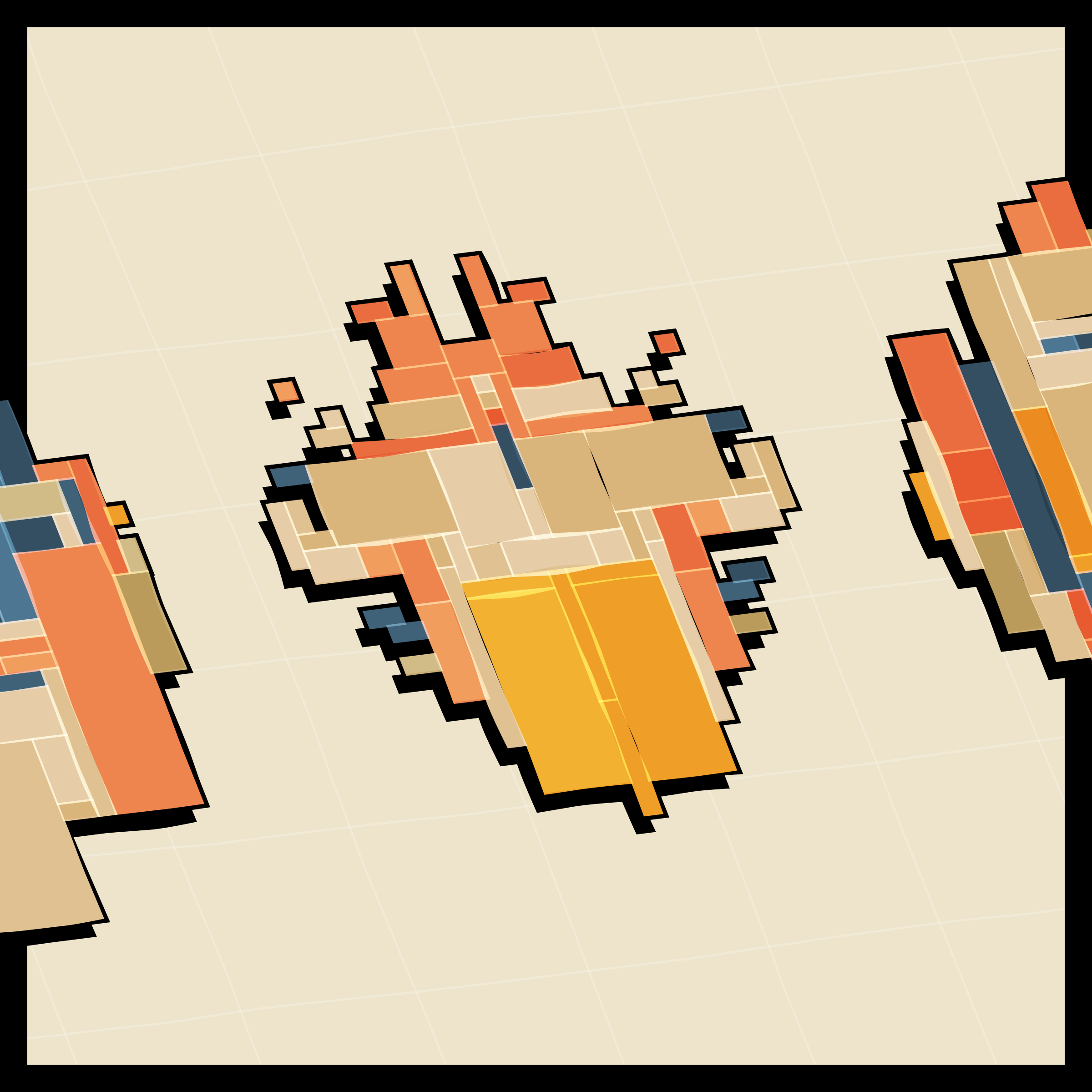 Art Blocks - Art Blocks v2 - Paper Armada #1618 - NFT # 37001618