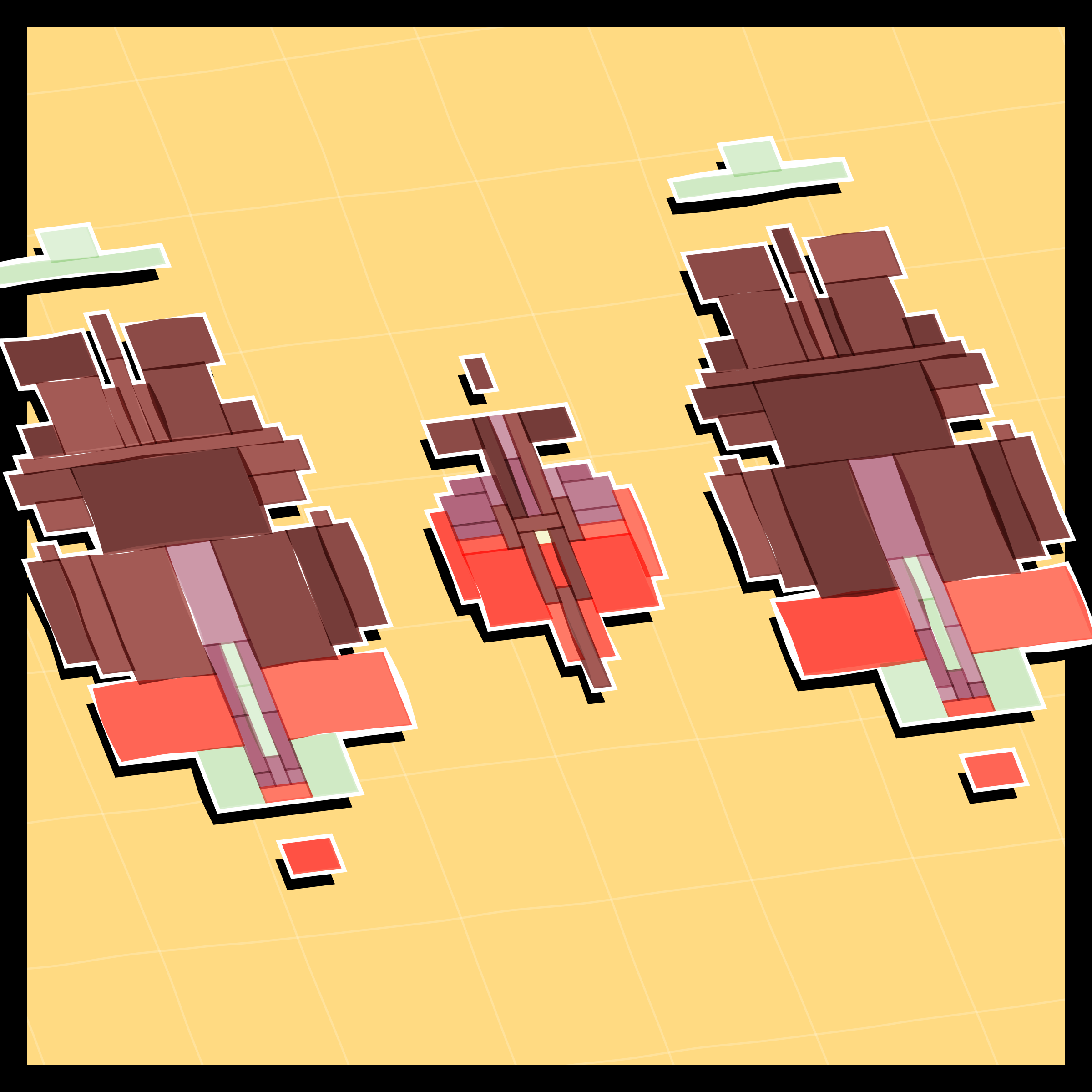 Art Blocks - Art Blocks v2 - Paper Armada #1620 - NFT # 37001620