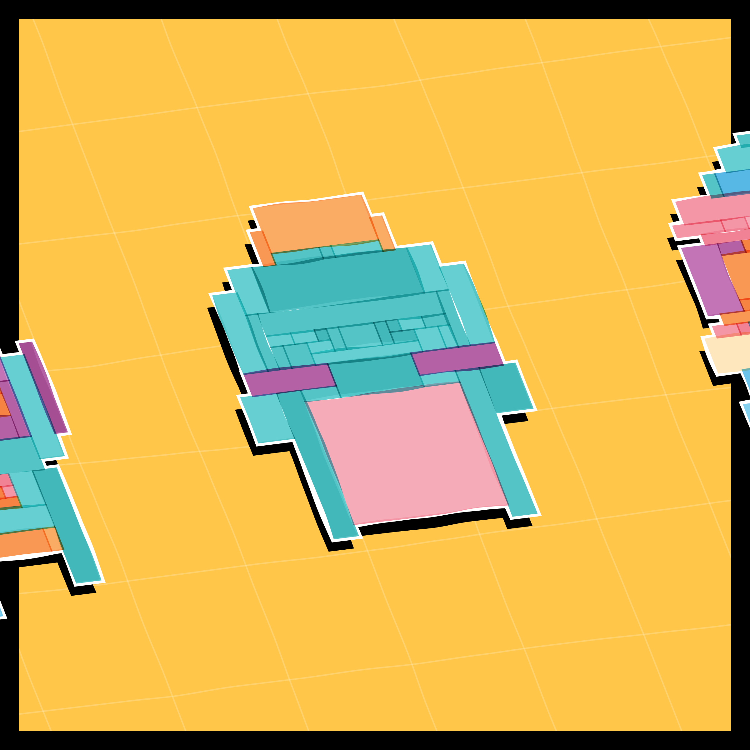 Art Blocks - Art Blocks v2 - Paper Armada #1621 - NFT # 37001621