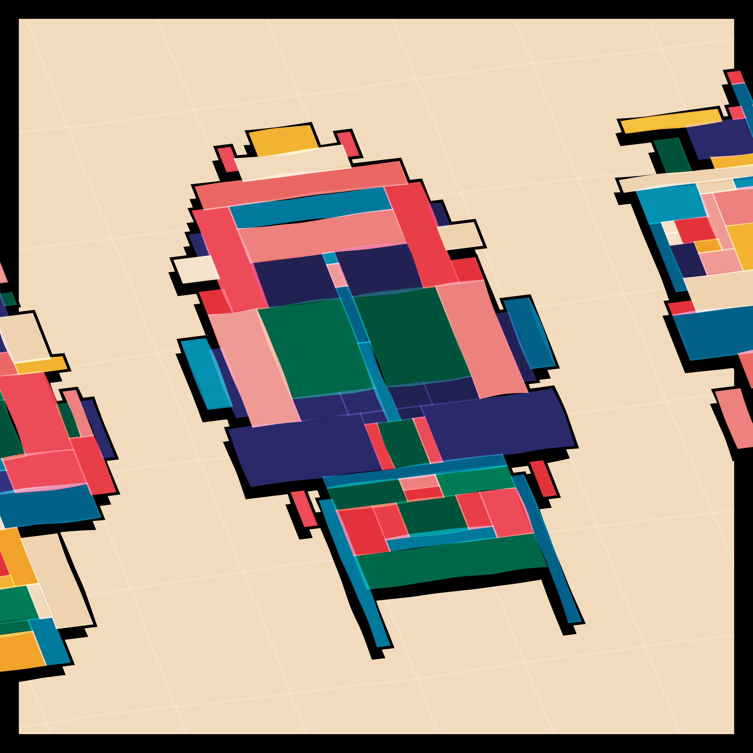 Art Blocks - Art Blocks v2 - Paper Armada #1623 - NFT # 37001623