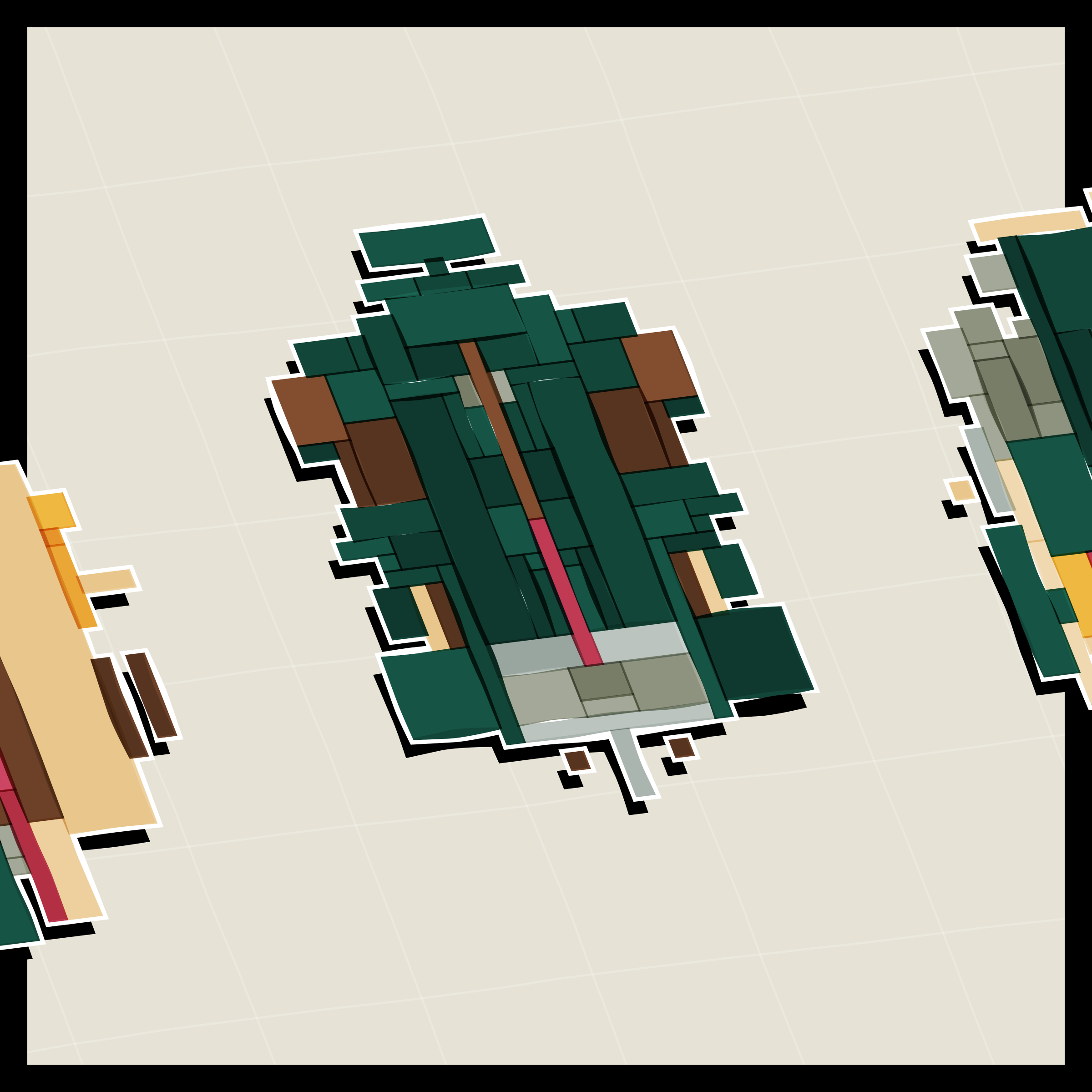 Art Blocks - Art Blocks v2 - Paper Armada #1629 - NFT # 37001629