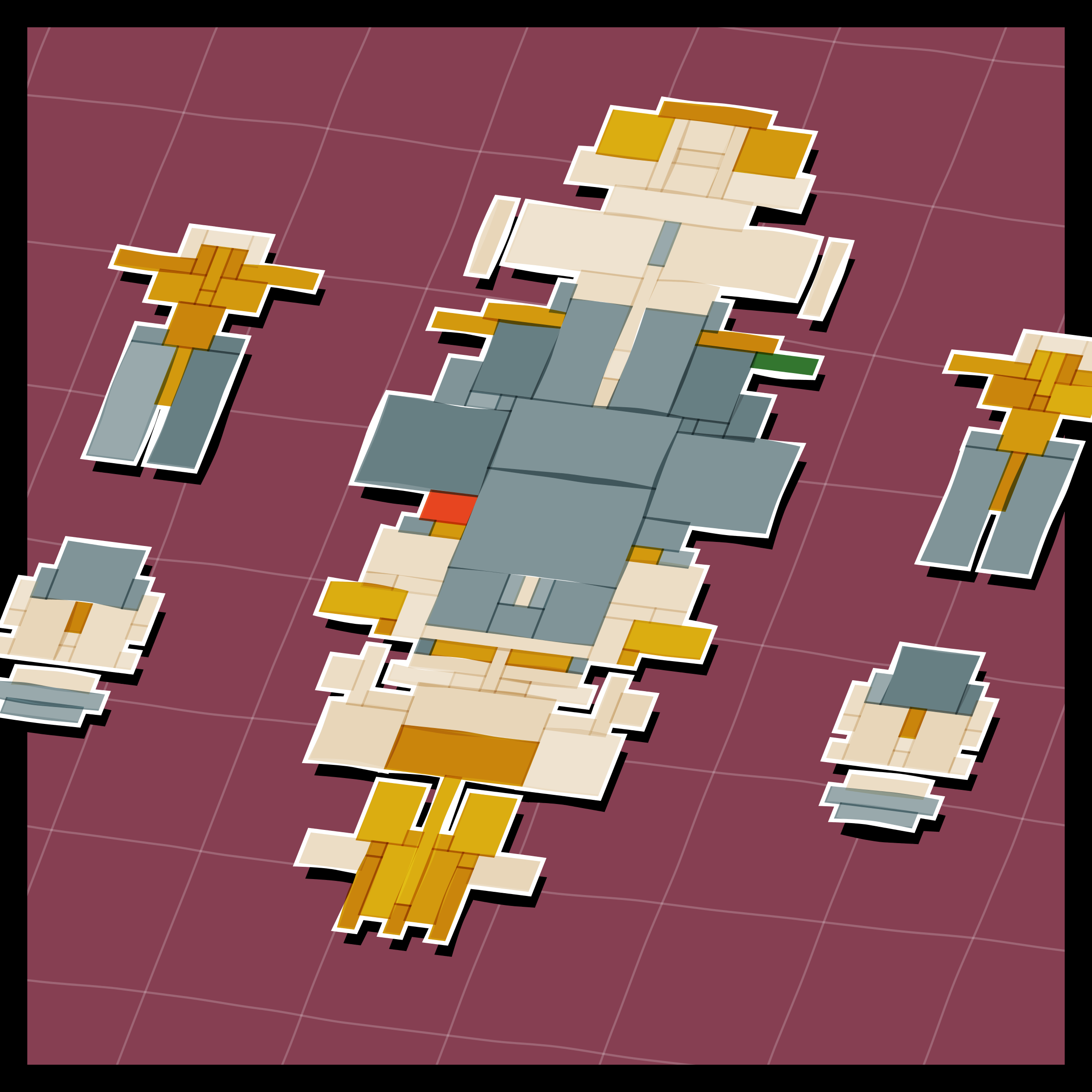 Art Blocks - Art Blocks v2 - Paper Armada #1633 - NFT # 37001633