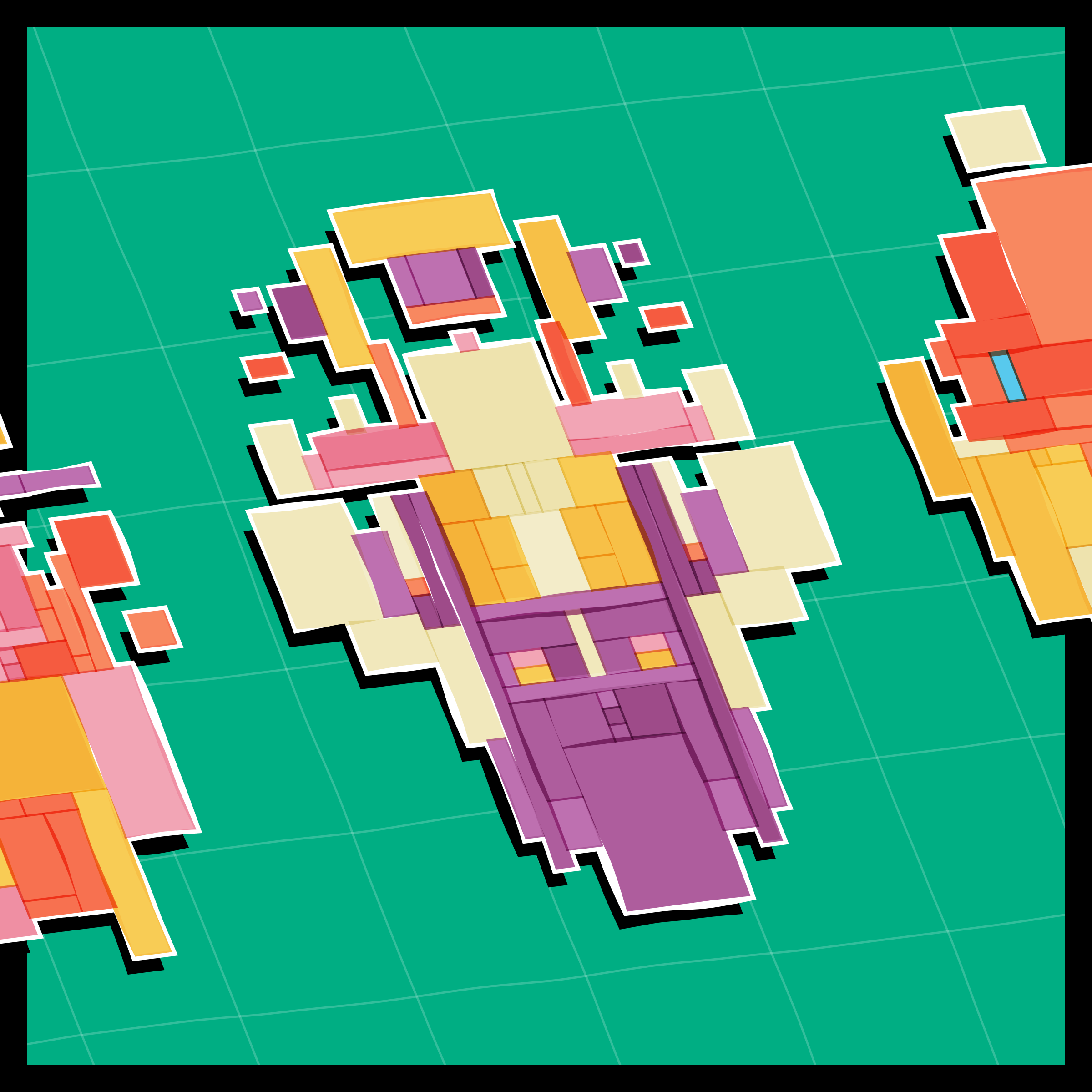 Art Blocks - Art Blocks v2 - Paper Armada #1634 - NFT # 37001634