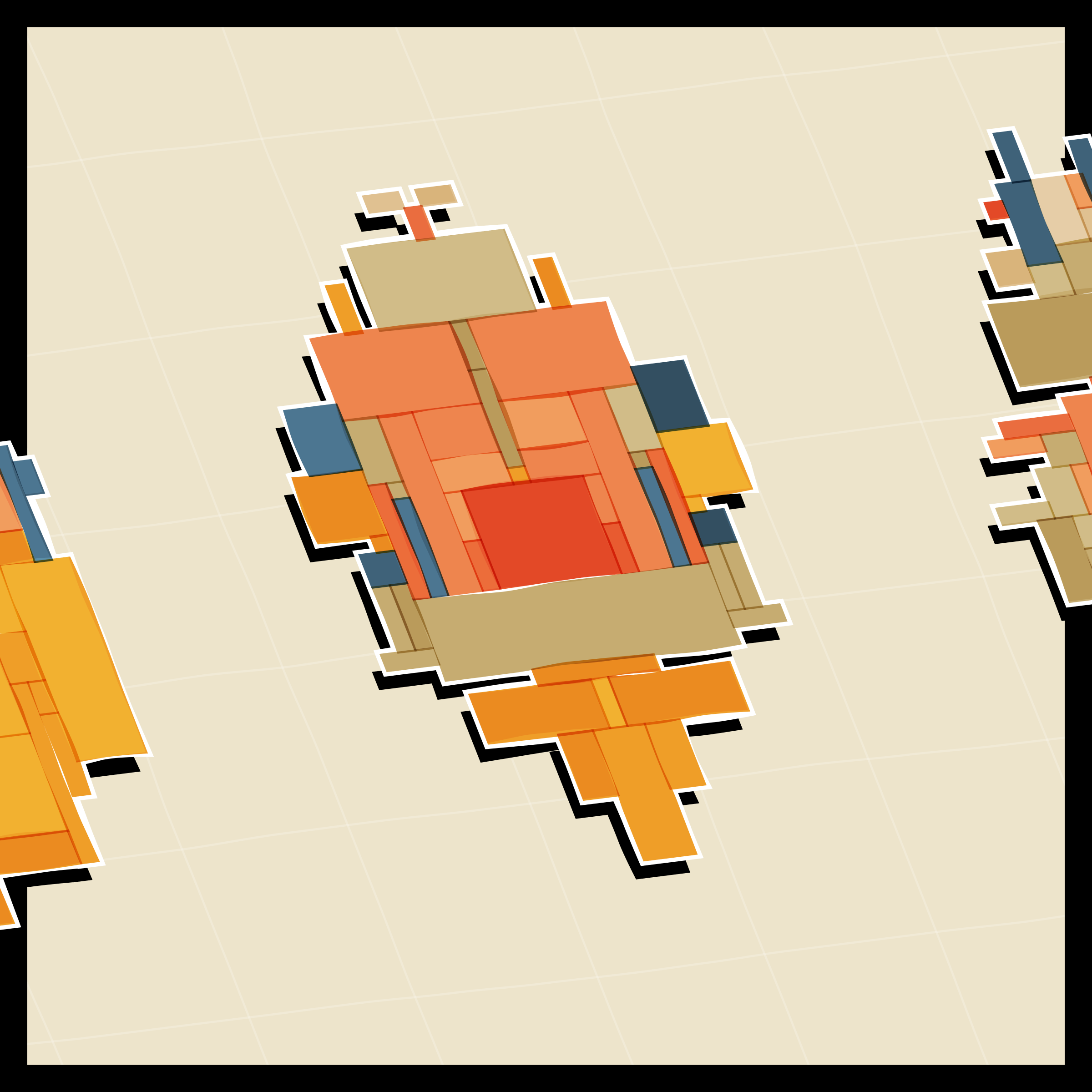 Art Blocks - Art Blocks v2 - Paper Armada #1640 - NFT # 37001640