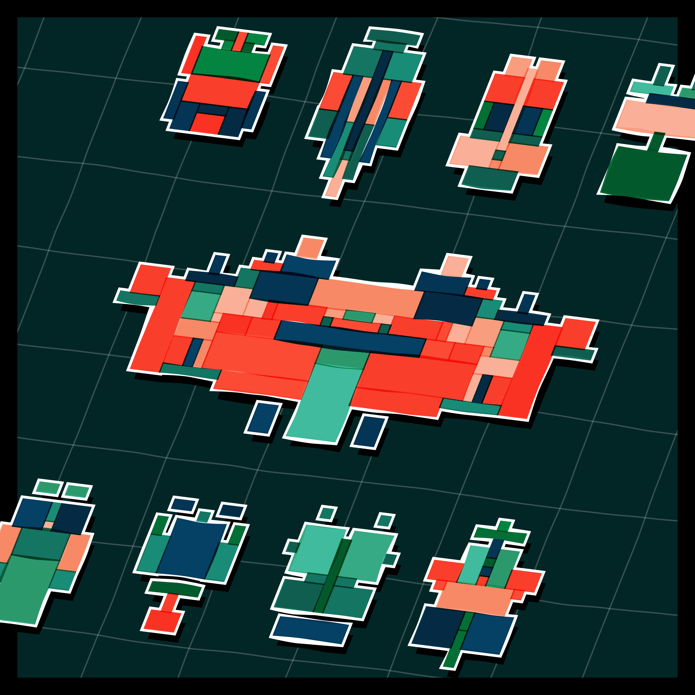 Art Blocks - Art Blocks v2 - Paper Armada #1645 - NFT # 37001645