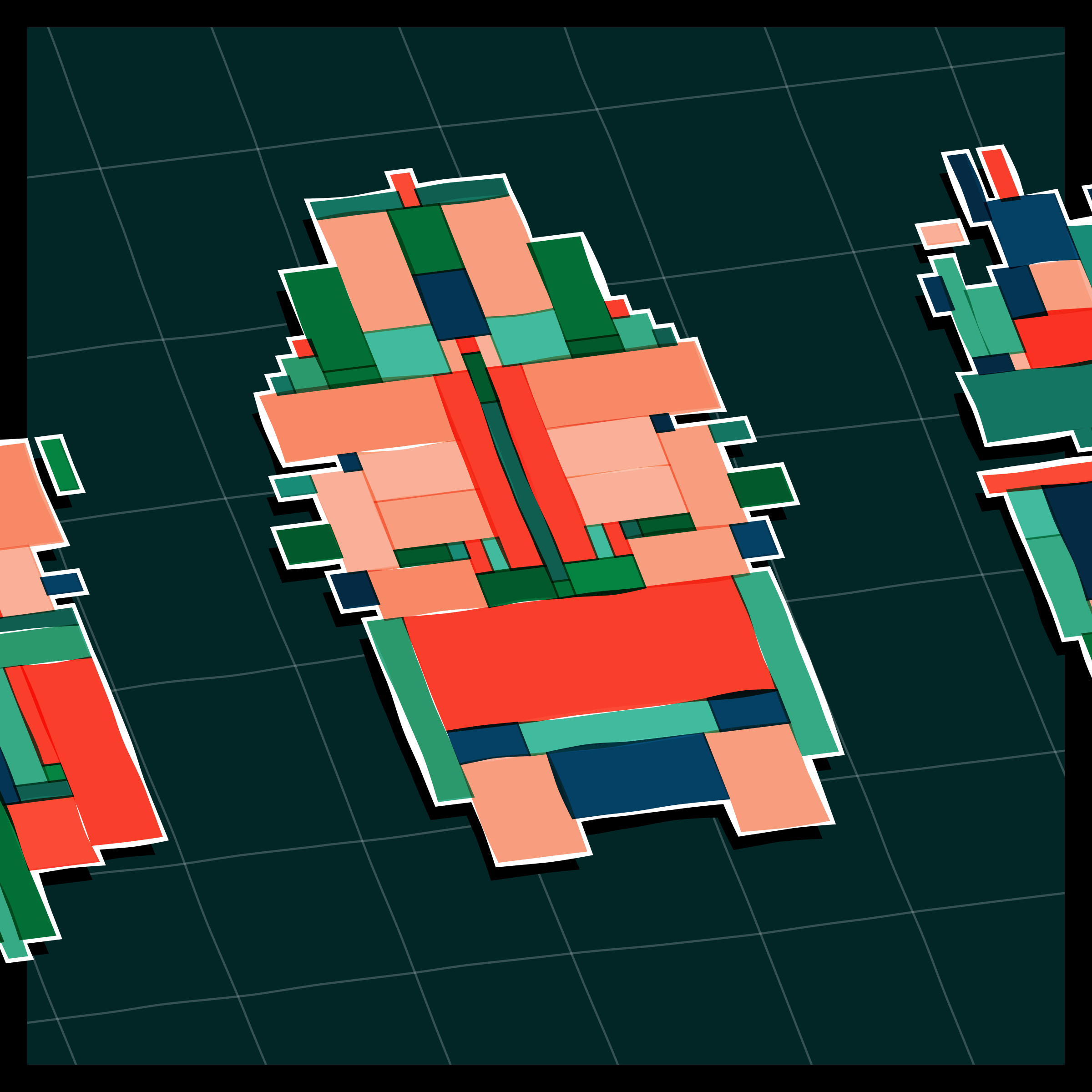 Art Blocks - Art Blocks v2 - Paper Armada #1649 - NFT # 37001649