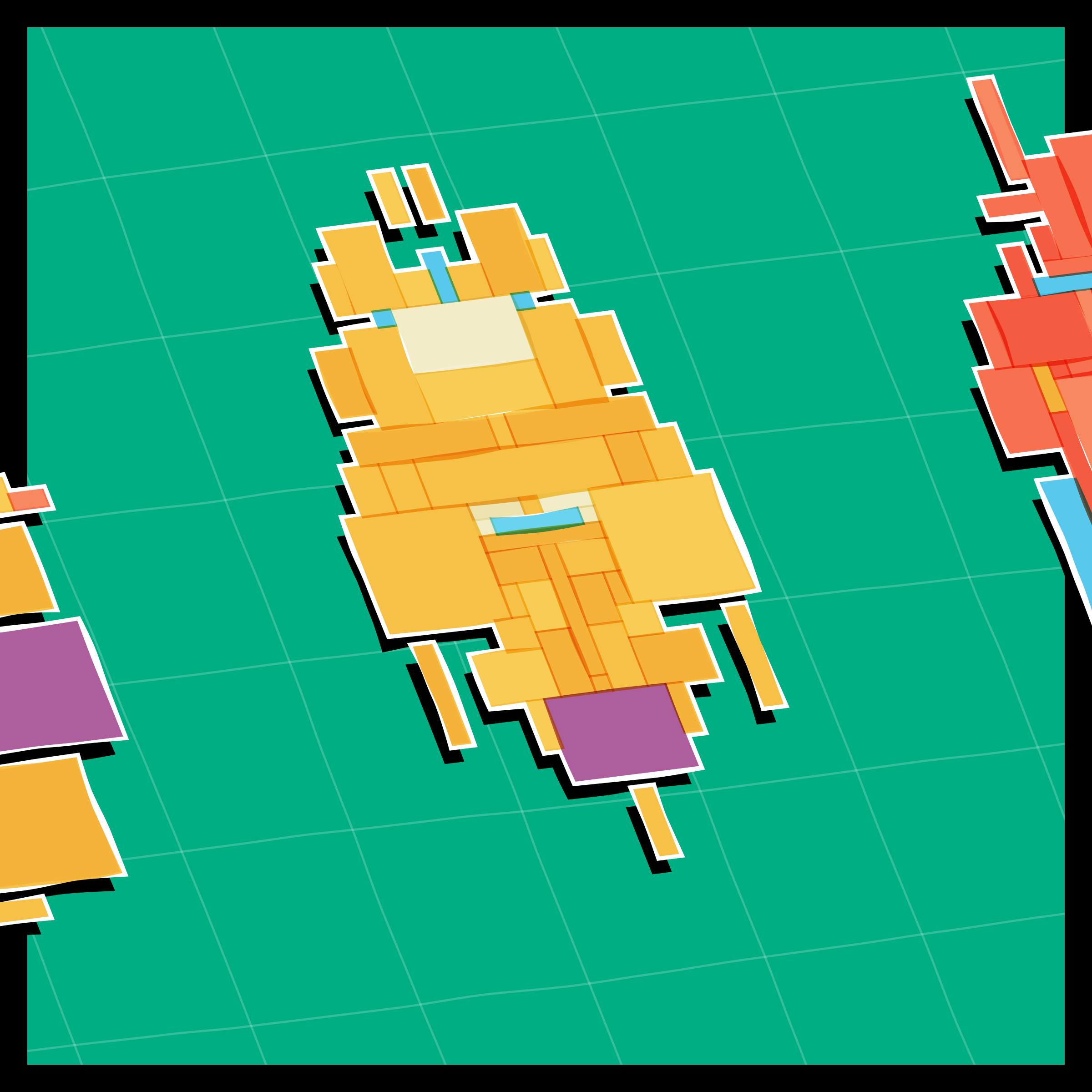 Art Blocks - Art Blocks v2 - Paper Armada #1653 - NFT # 37001653