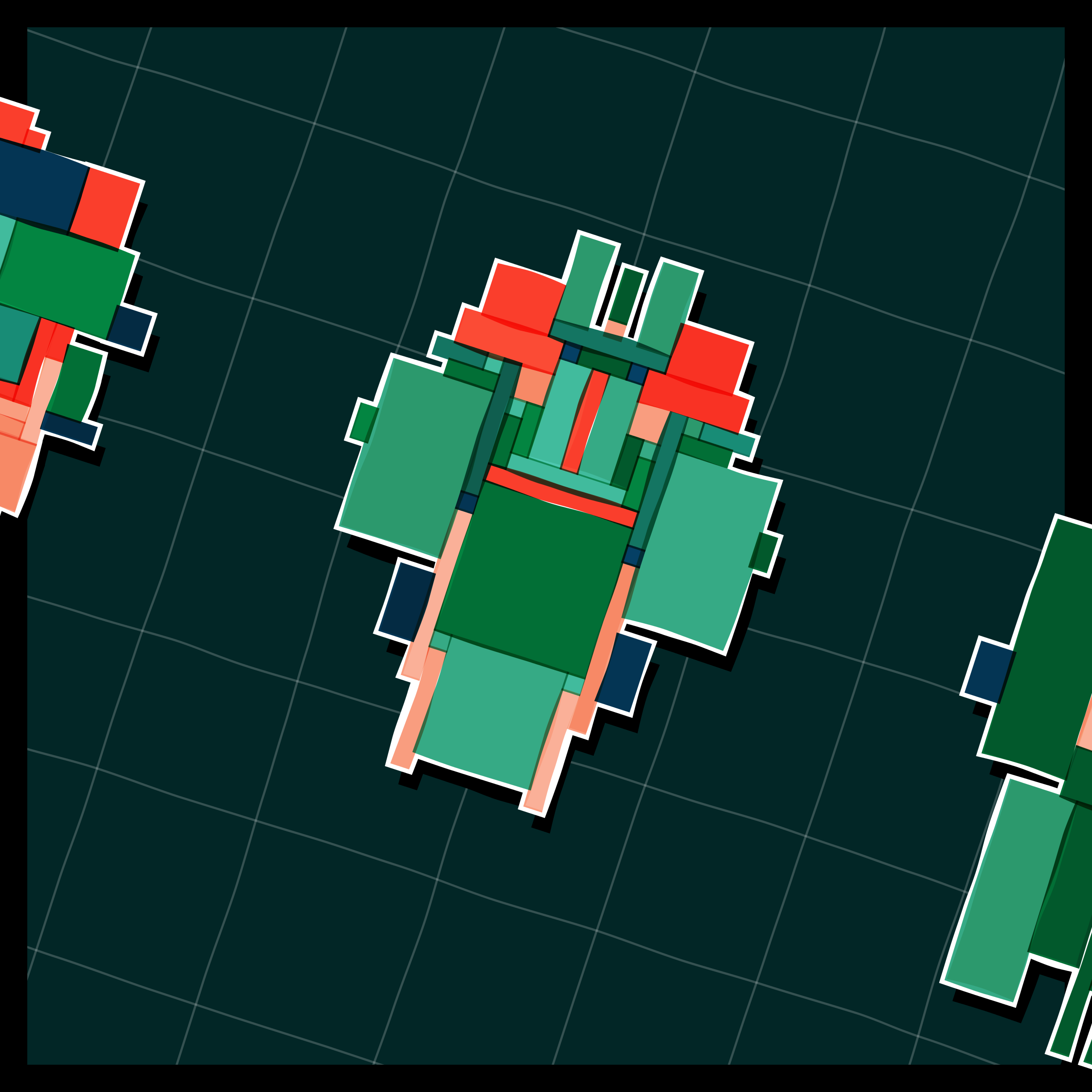 Art Blocks - Art Blocks v2 - Paper Armada #1655 - NFT # 37001655