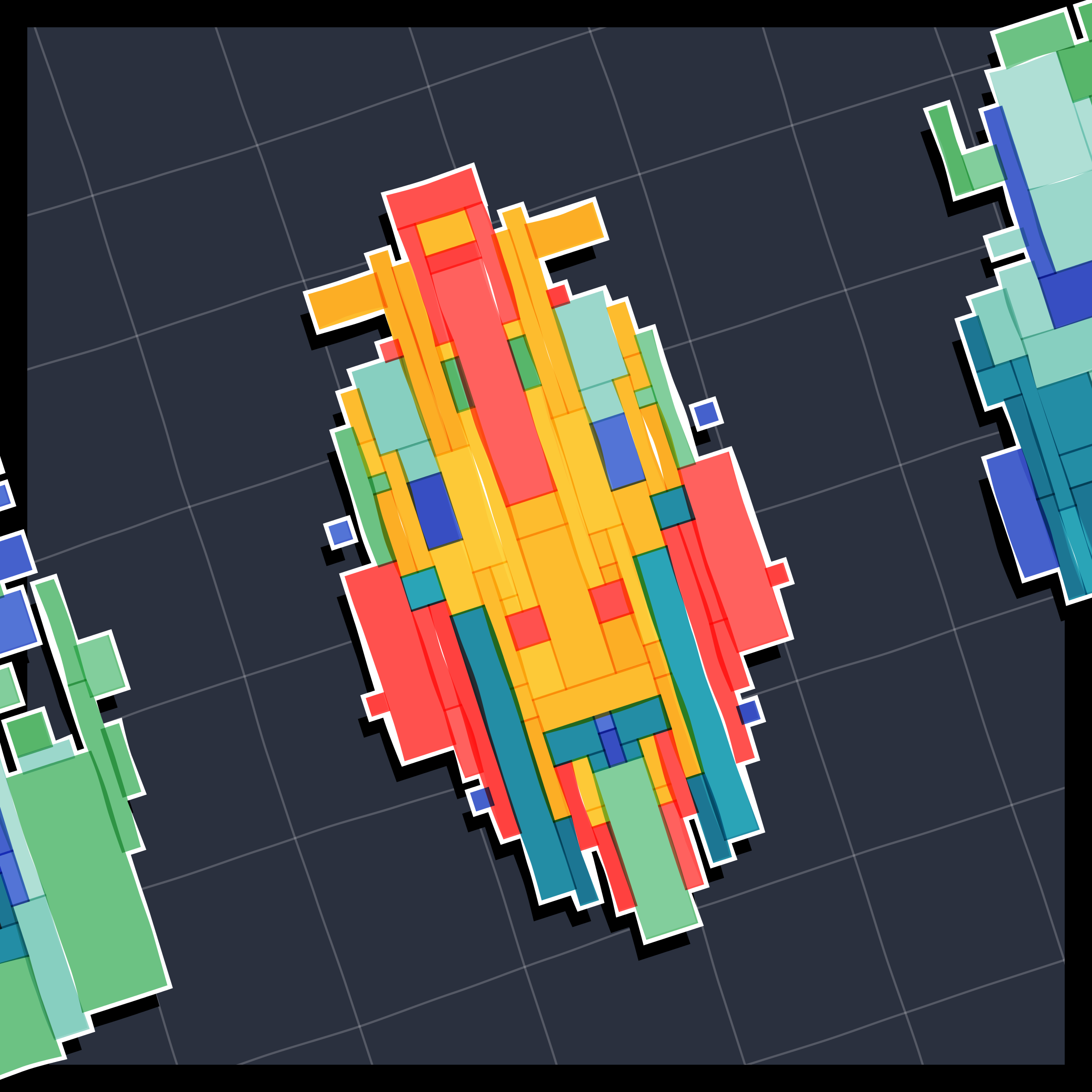 Art Blocks - Art Blocks v2 - Paper Armada #1658 - NFT # 37001658