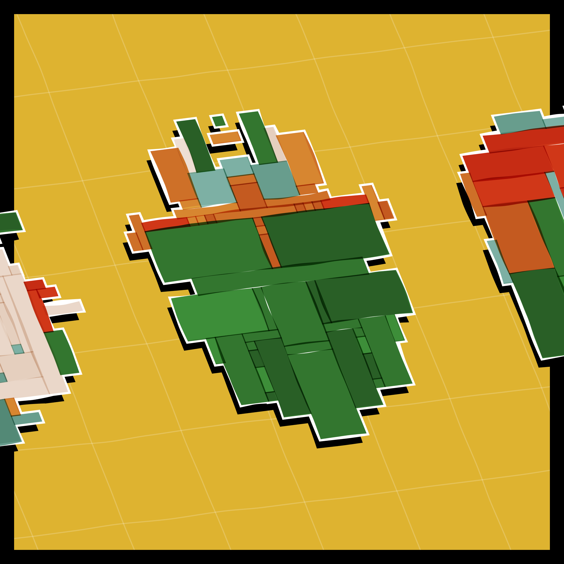 Art Blocks - Art Blocks v2 - Paper Armada #1660 - NFT # 37001660