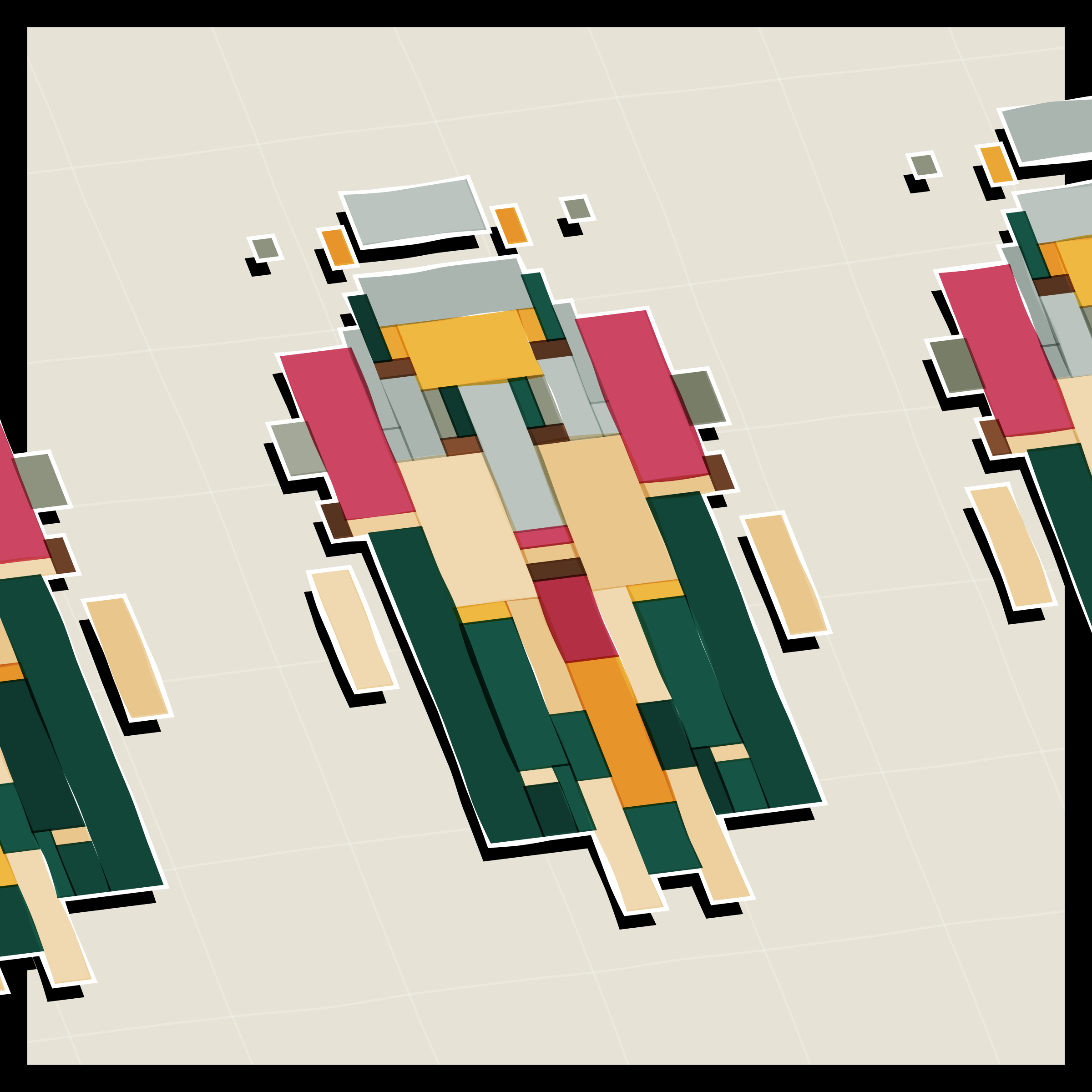 Art Blocks - Art Blocks v2 - Paper Armada #1665 - NFT # 37001665