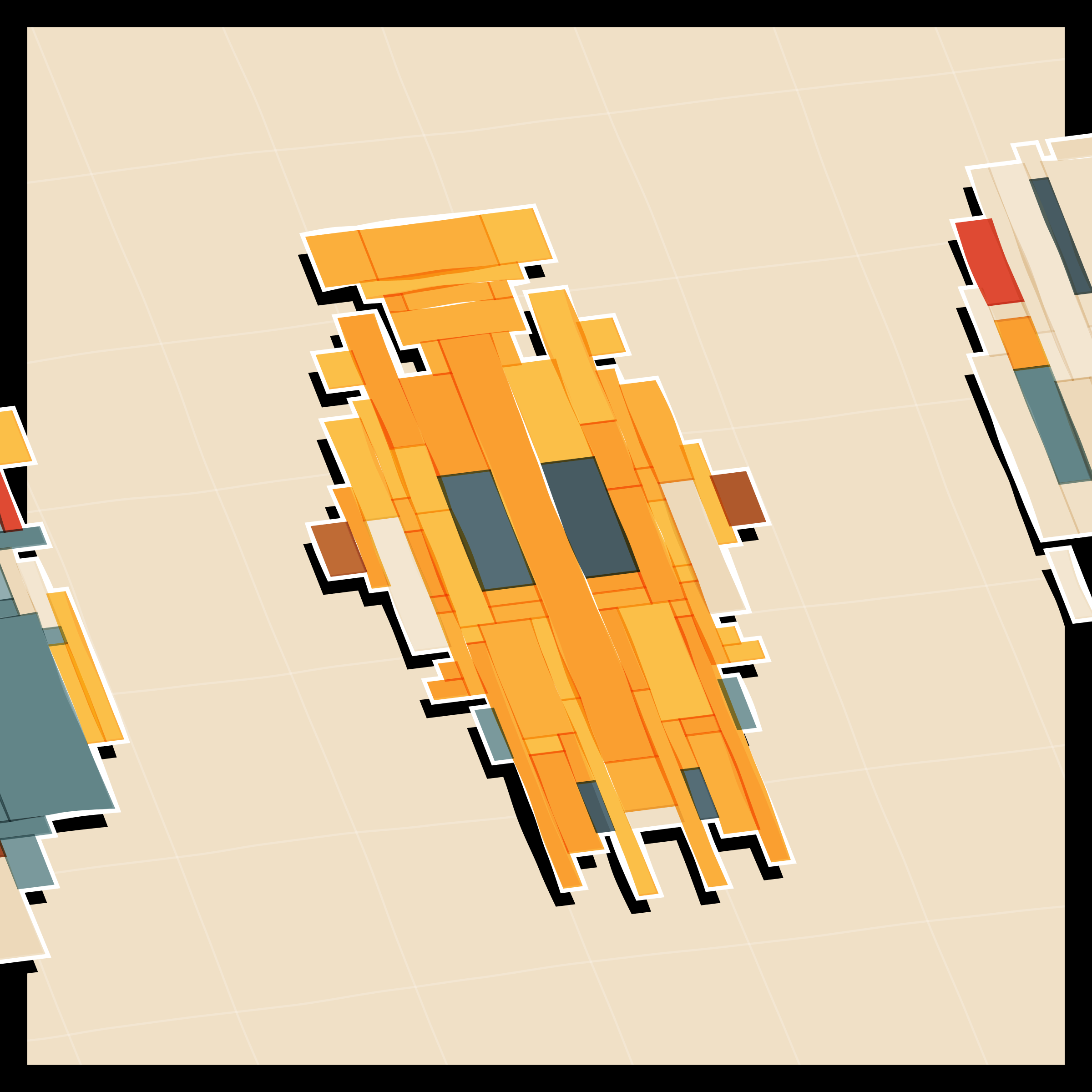 Art Blocks - Art Blocks v2 - Paper Armada #1668 - NFT # 37001668