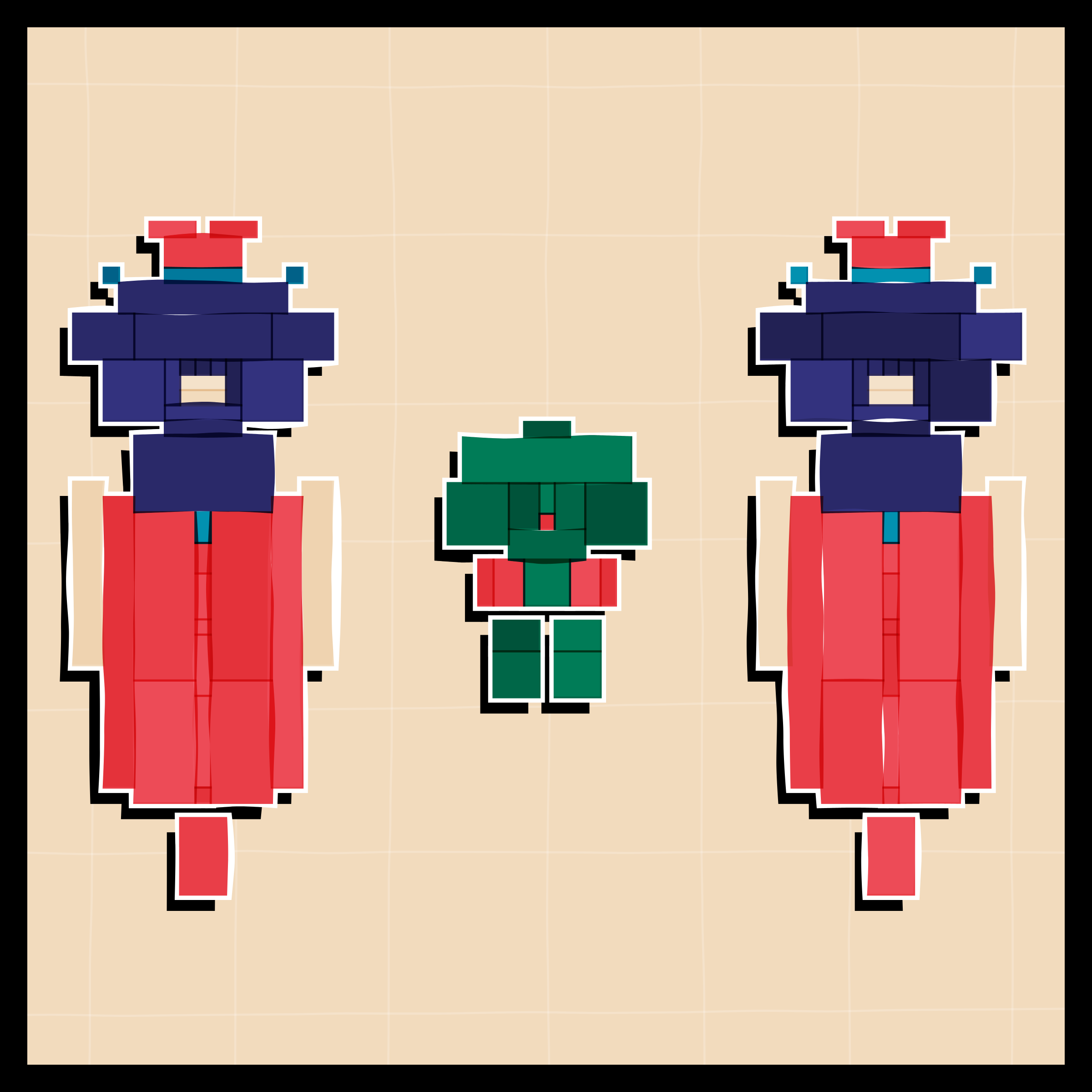 Art Blocks - Art Blocks v2 - Paper Armada #1670 - NFT # 37001670