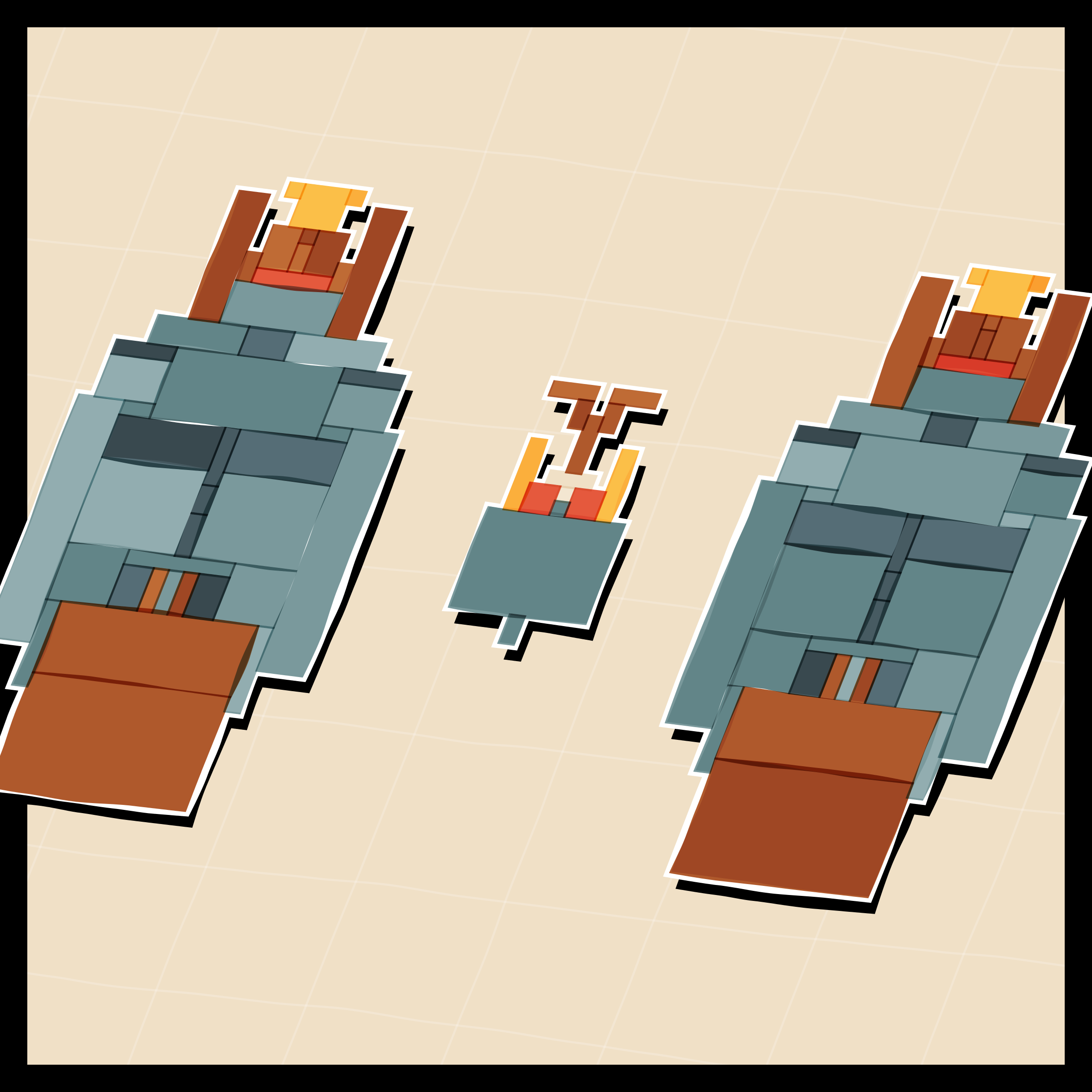 Art Blocks - Art Blocks v2 - Paper Armada #1671 - NFT # 37001671