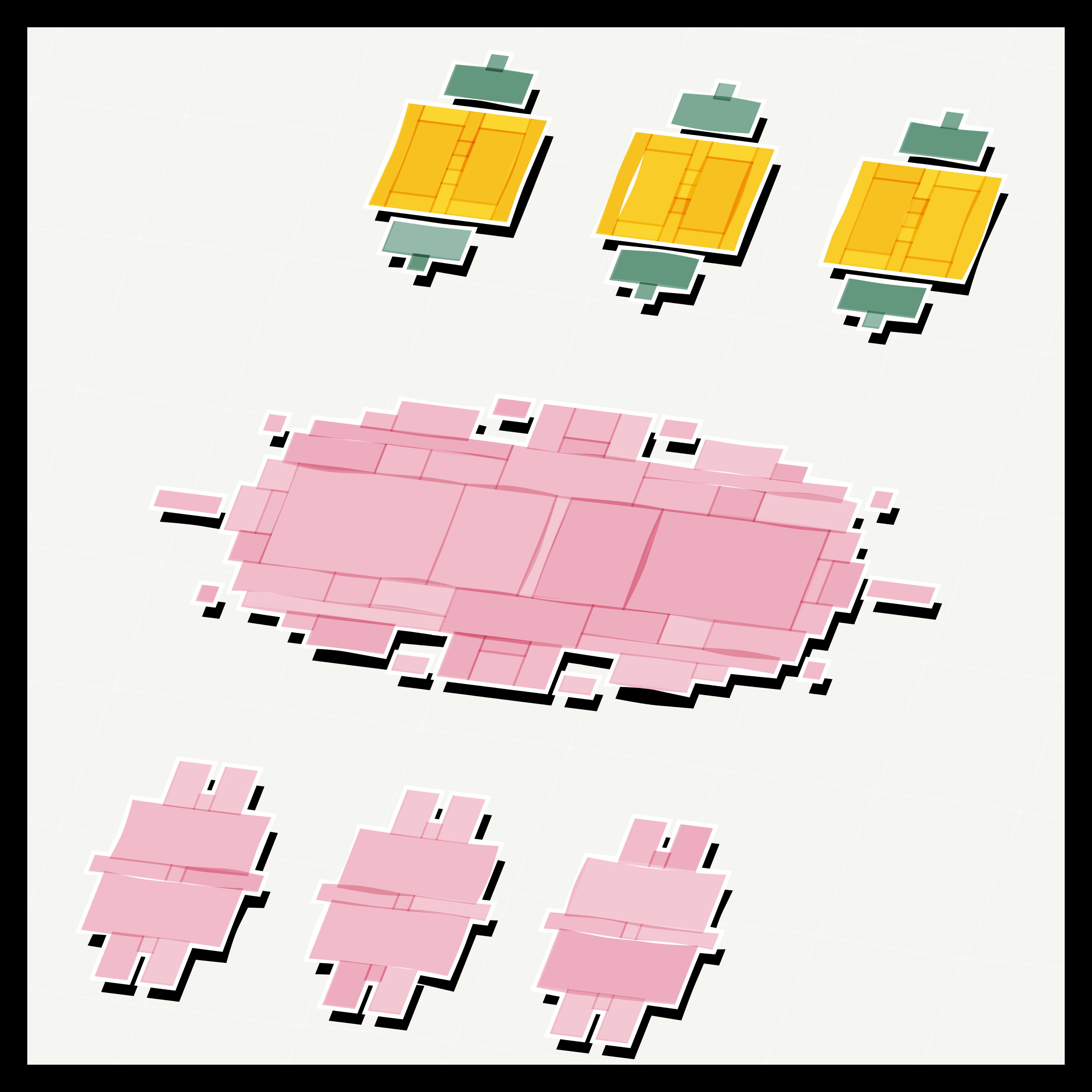 Art Blocks - Art Blocks v2 - Paper Armada #1672 - NFT # 37001672