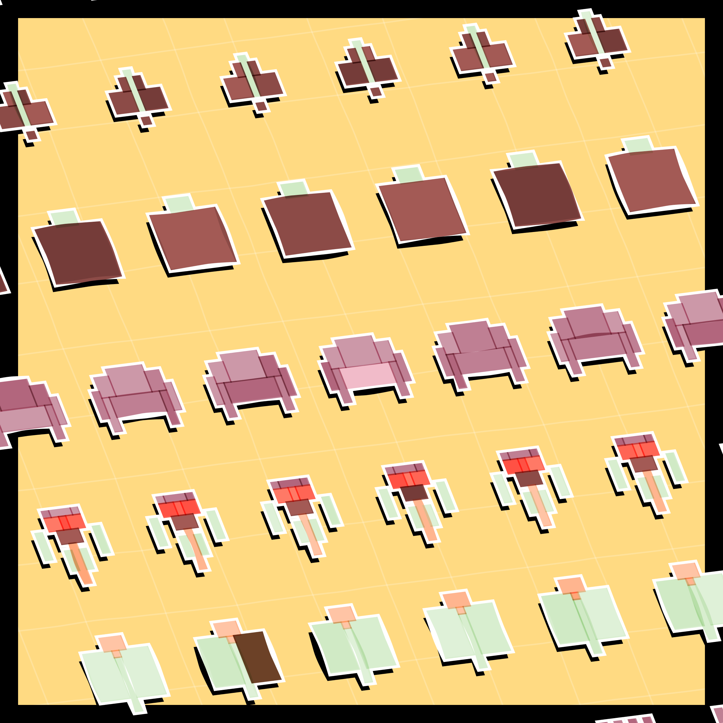 Art Blocks - Art Blocks v2 - Paper Armada #1673 - NFT # 37001673