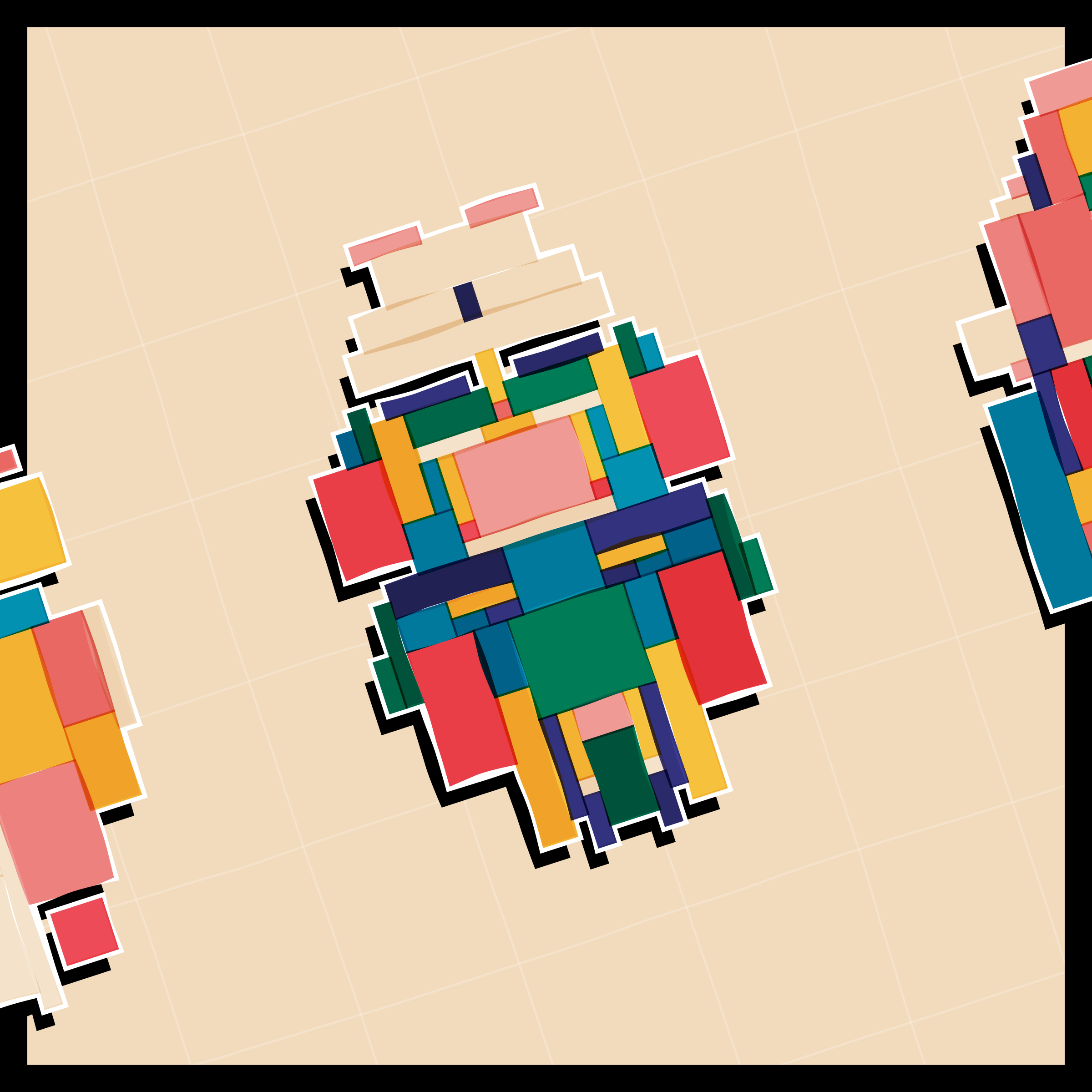 Art Blocks - Art Blocks v2 - Paper Armada #1675 - NFT # 37001675