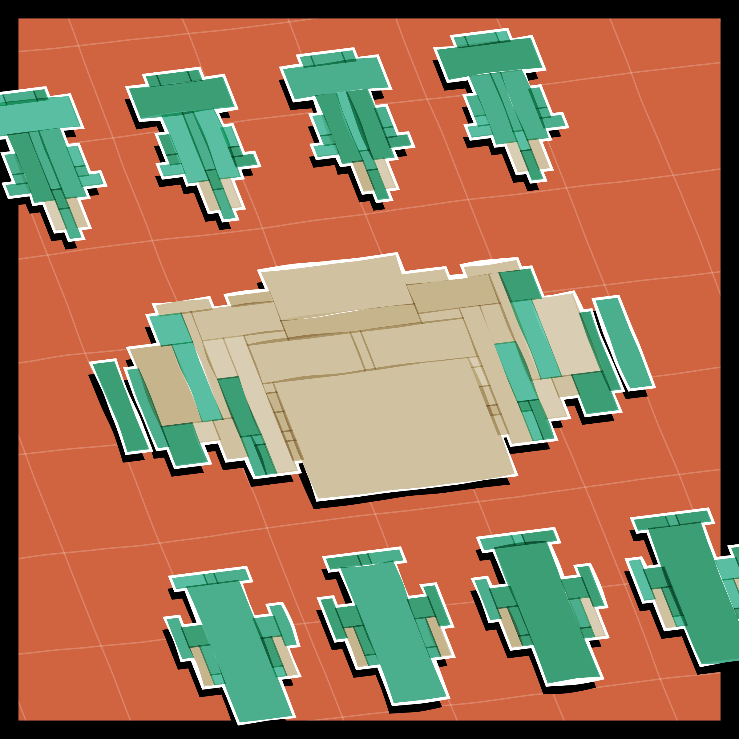 Art Blocks - Art Blocks v2 - Paper Armada #1677 - NFT # 37001677