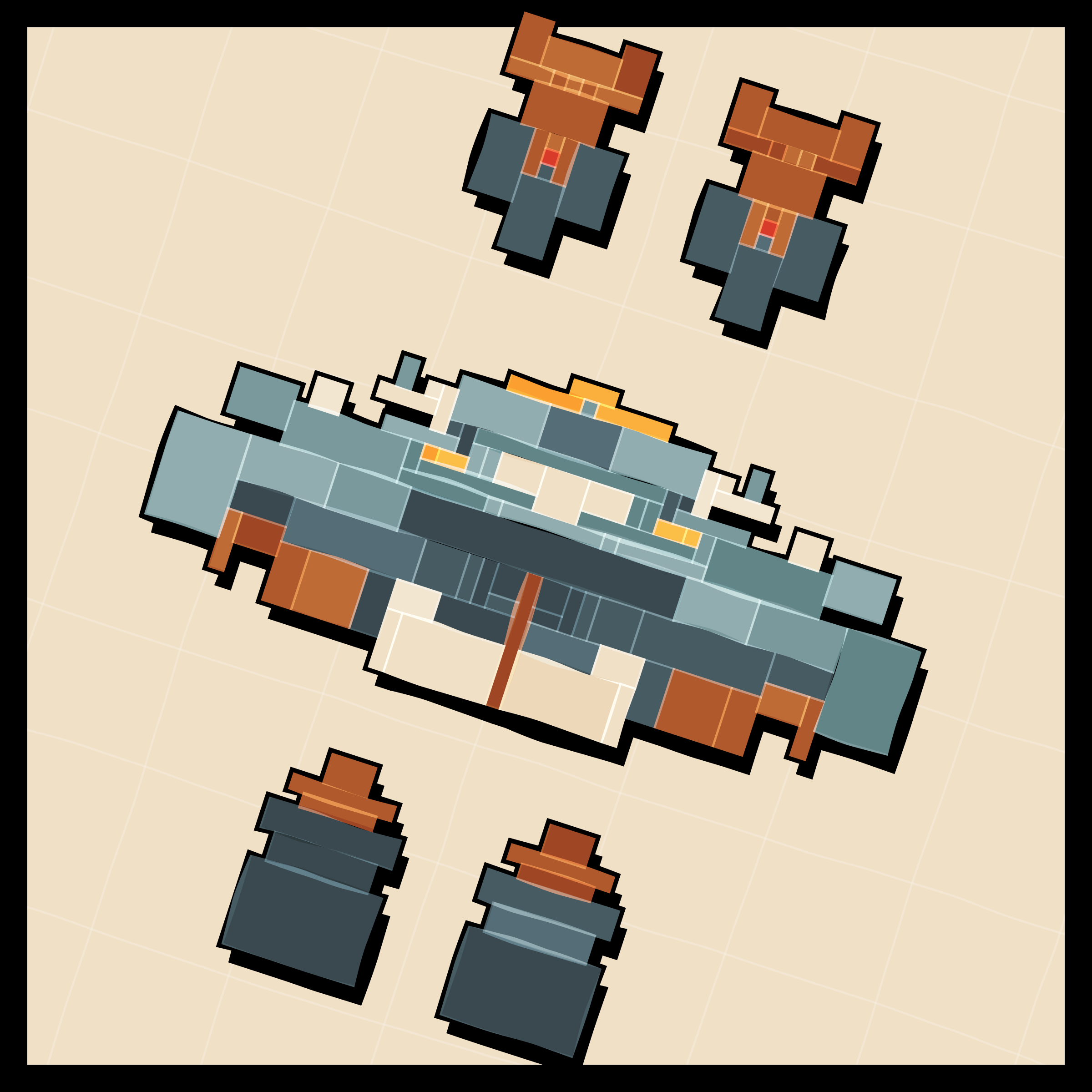 Art Blocks - Art Blocks v2 - Paper Armada #1682 - NFT # 37001682