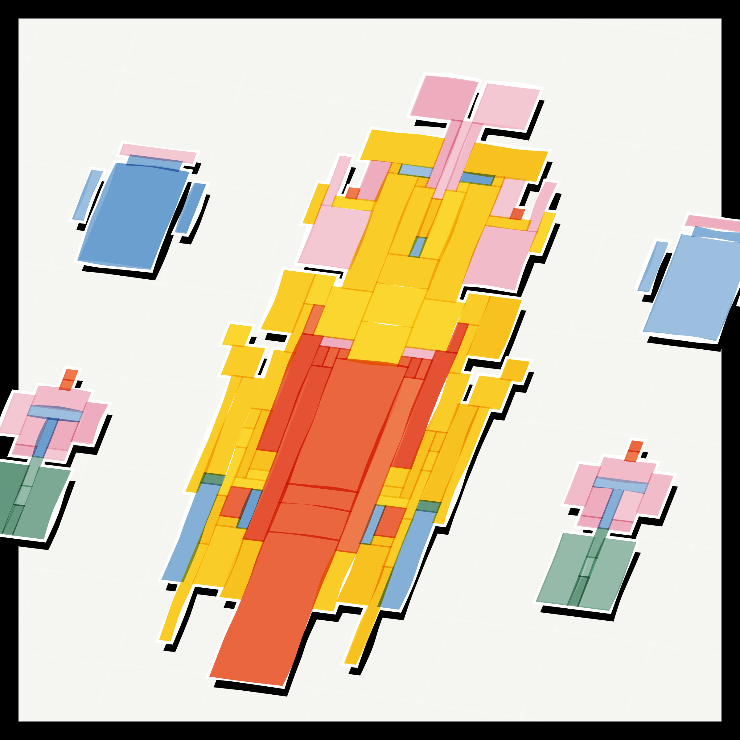 Art Blocks - Art Blocks v2 - Paper Armada #1684 - NFT # 37001684