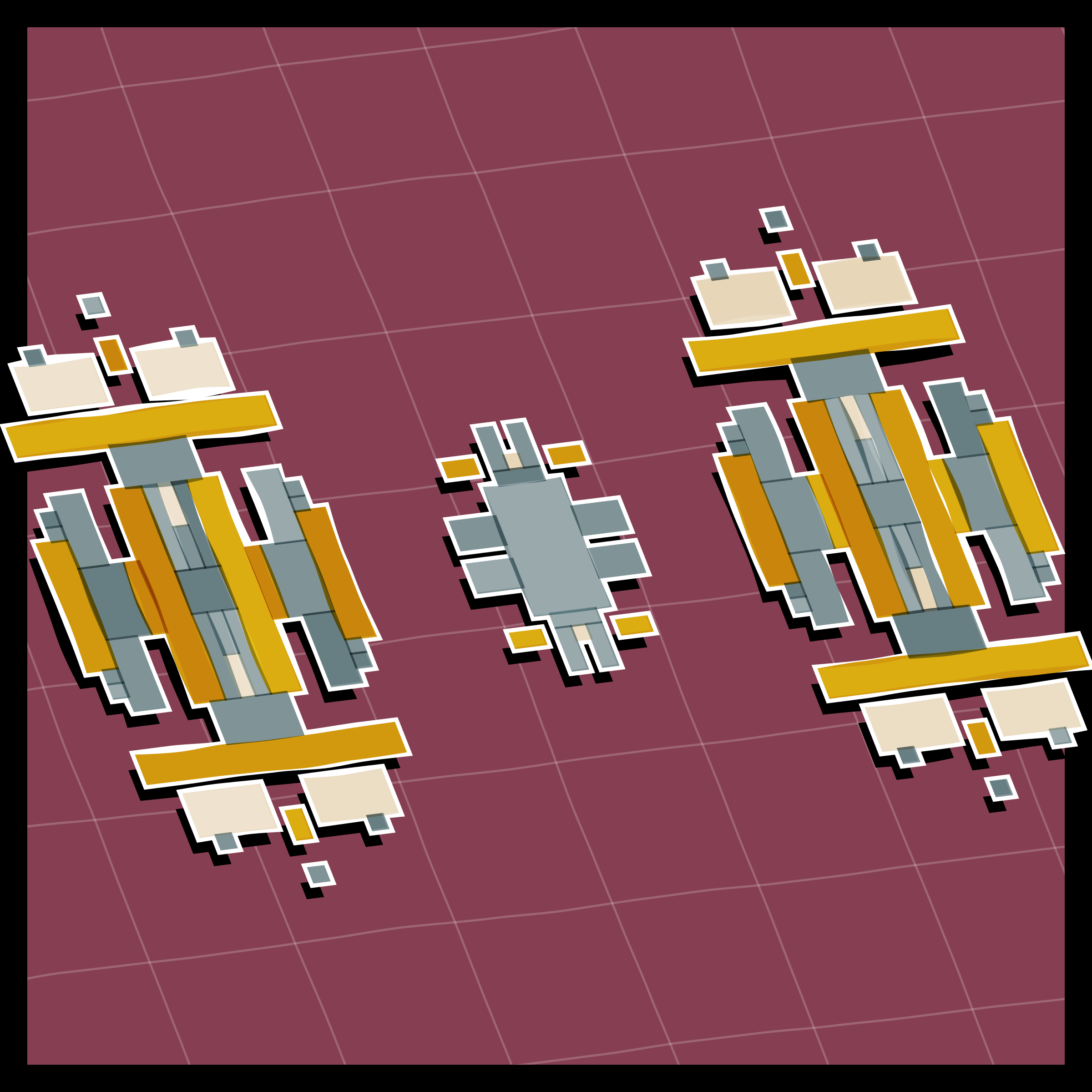 Art Blocks - Art Blocks v2 - Paper Armada #1698 - NFT # 37001698