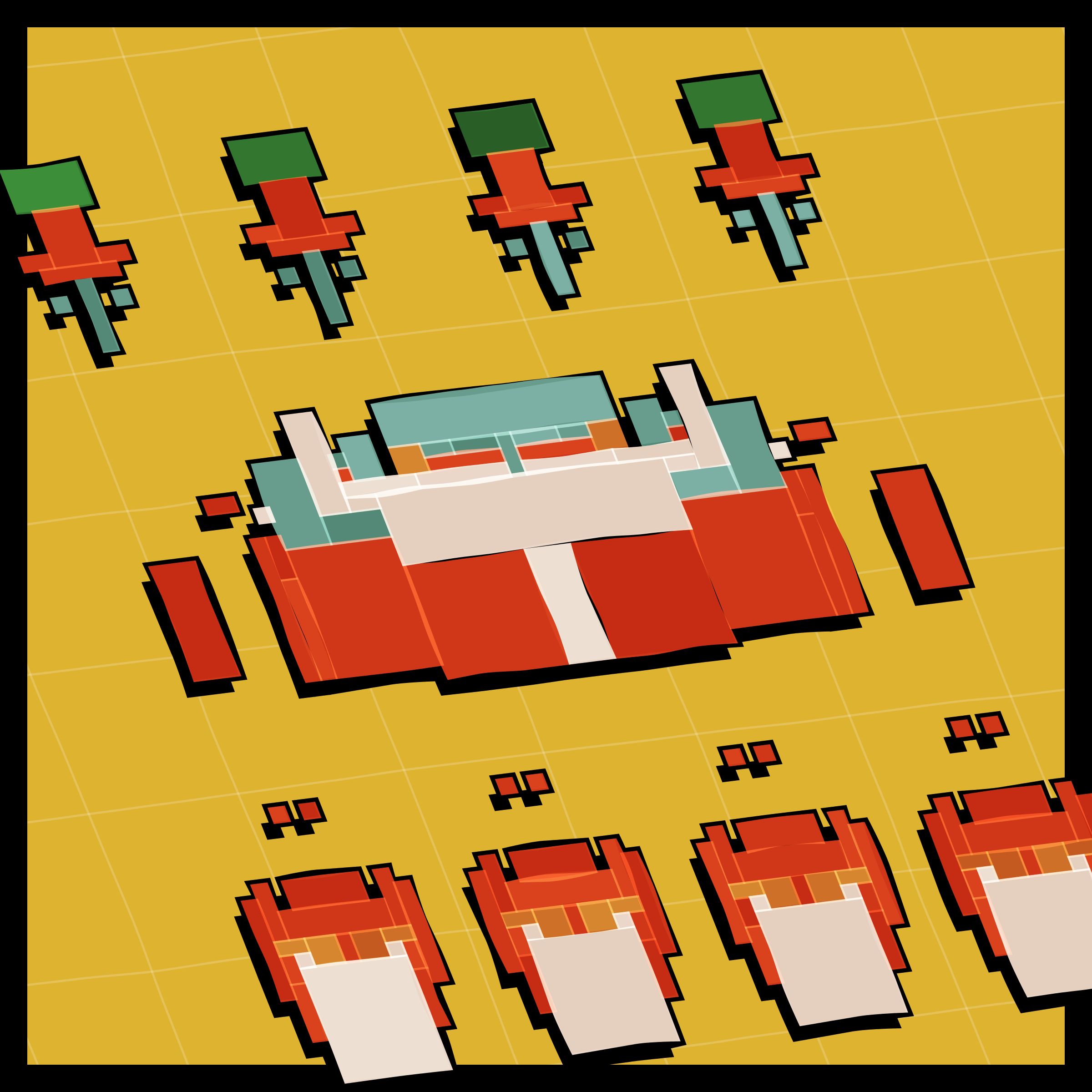 Art Blocks - Art Blocks v2 - Paper Armada #1700 - NFT # 37001700