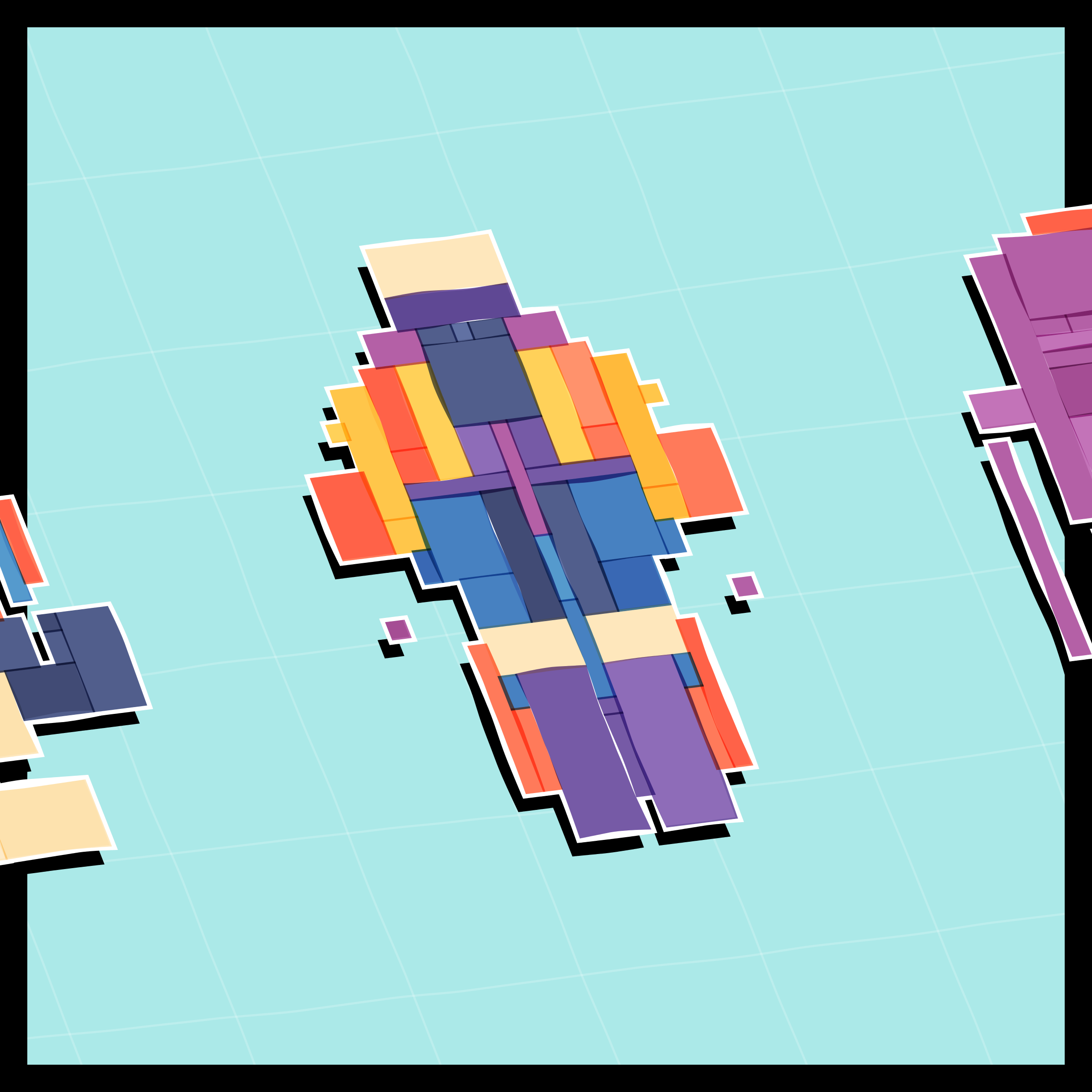 Art Blocks - Art Blocks v2 - Paper Armada #1703 - NFT # 37001703