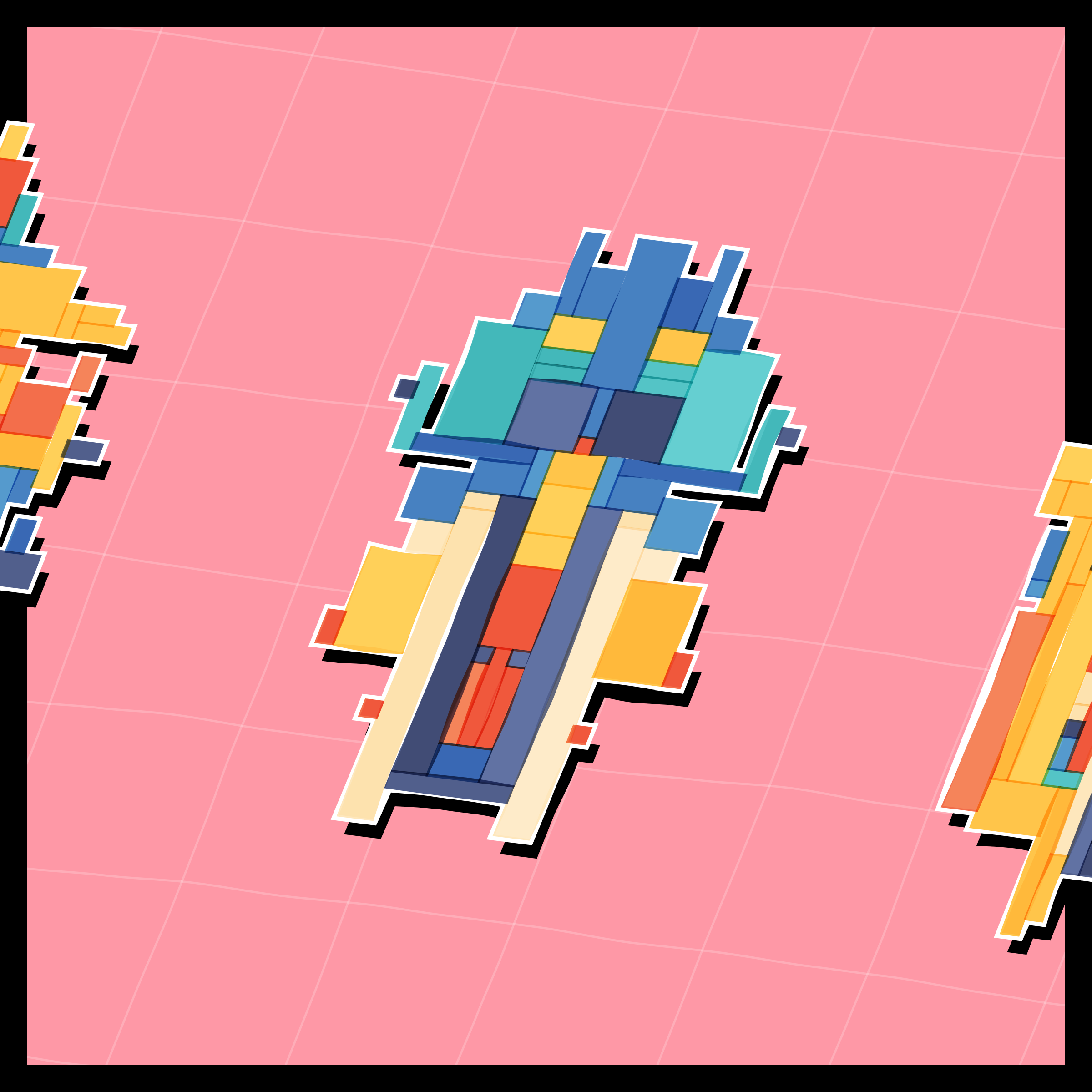 Art Blocks - Art Blocks v2 - Paper Armada #1704 - NFT # 37001704