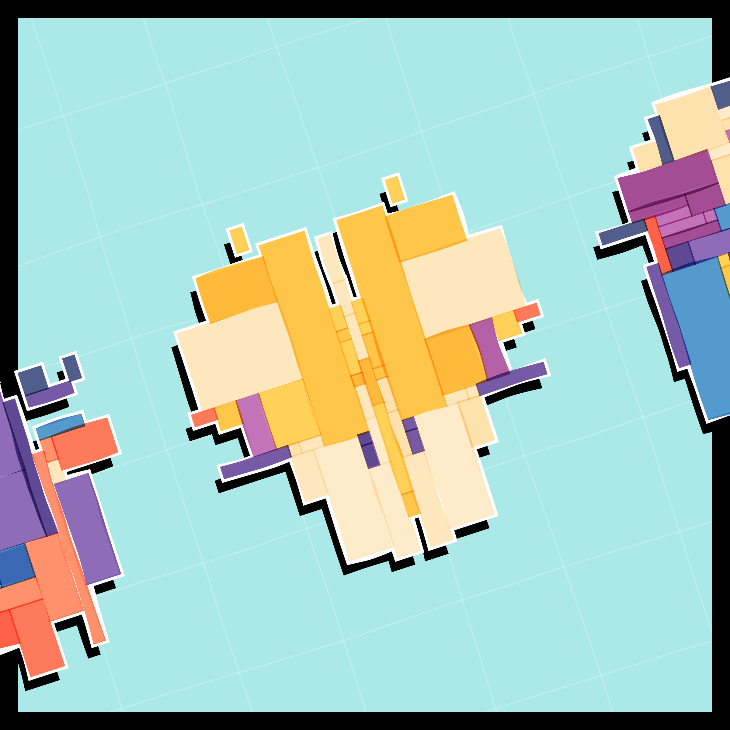 Art Blocks - Art Blocks v2 - Paper Armada #1709 - NFT # 37001709