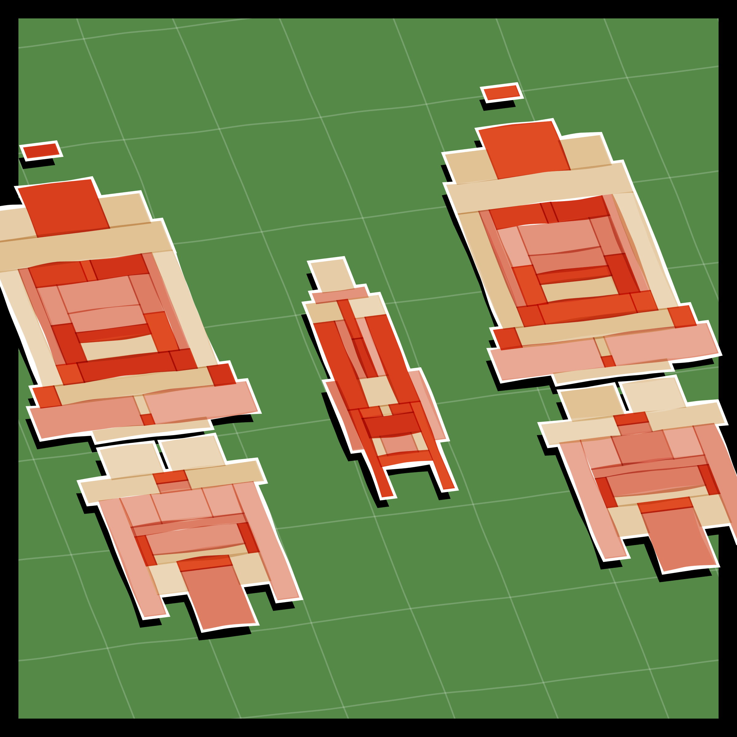 Art Blocks - Art Blocks v2 - Paper Armada #1714 - NFT # 37001714