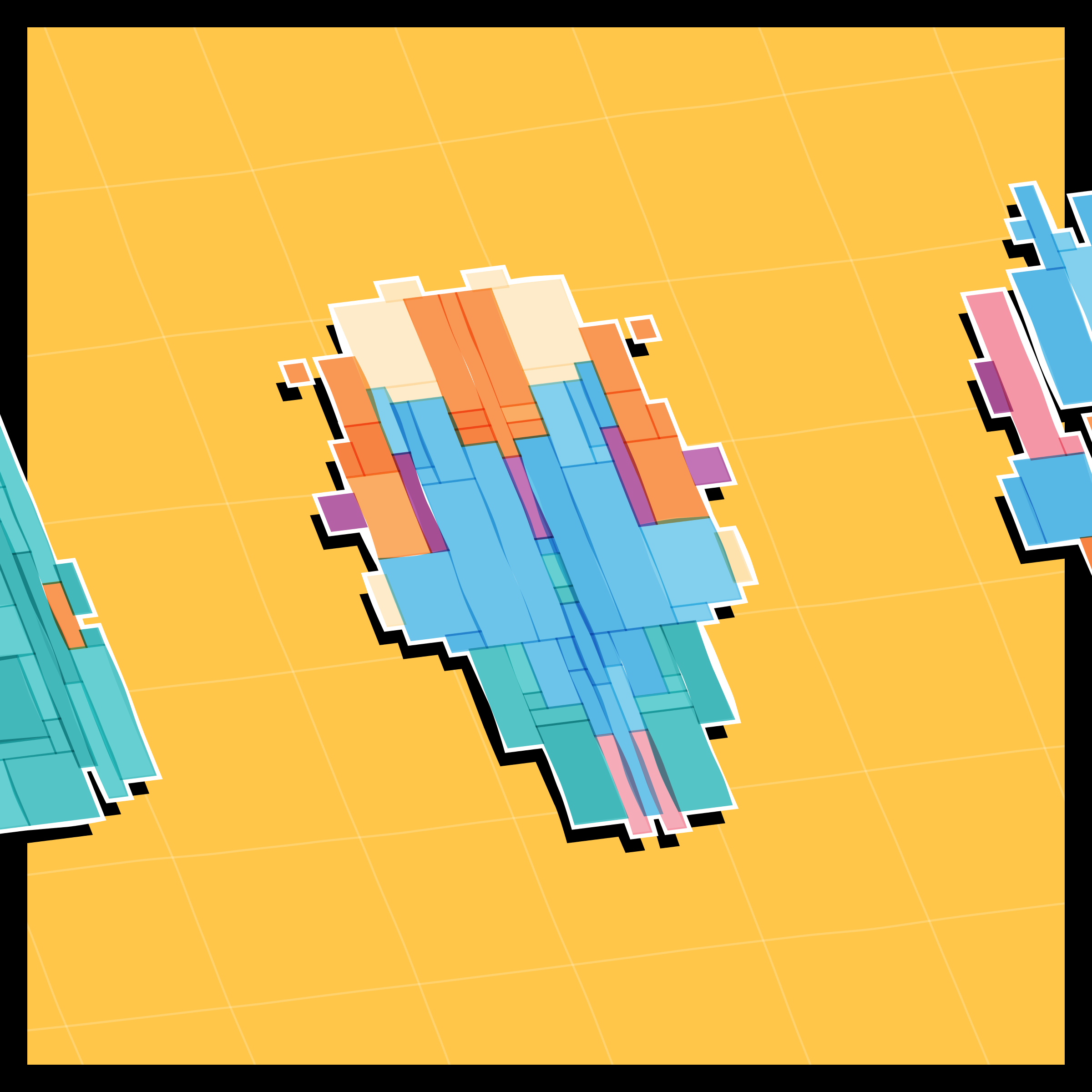 Art Blocks - Art Blocks v2 - Paper Armada #1723 - NFT # 37001723