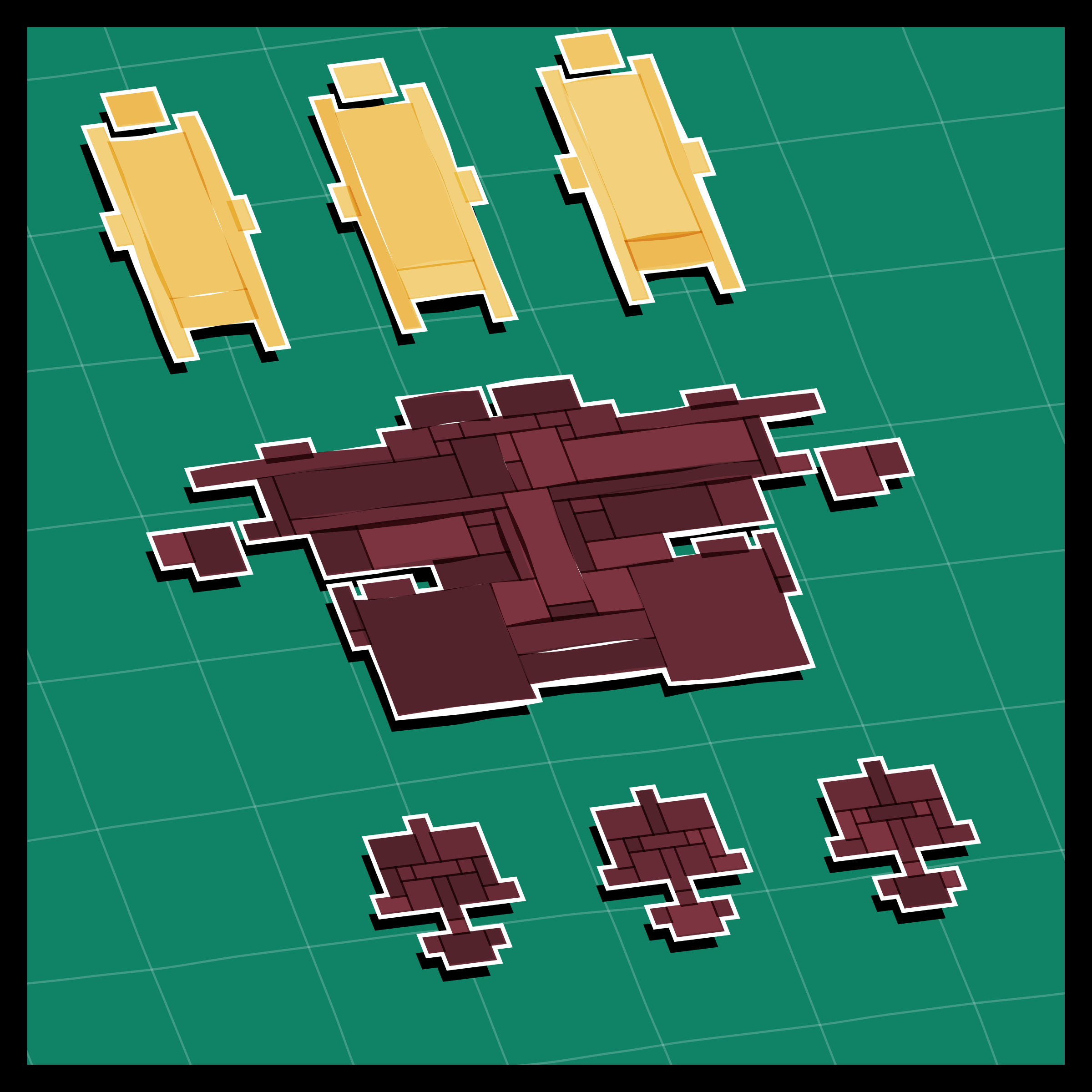 Art Blocks - Art Blocks v2 - Paper Armada #1726 - NFT # 37001726