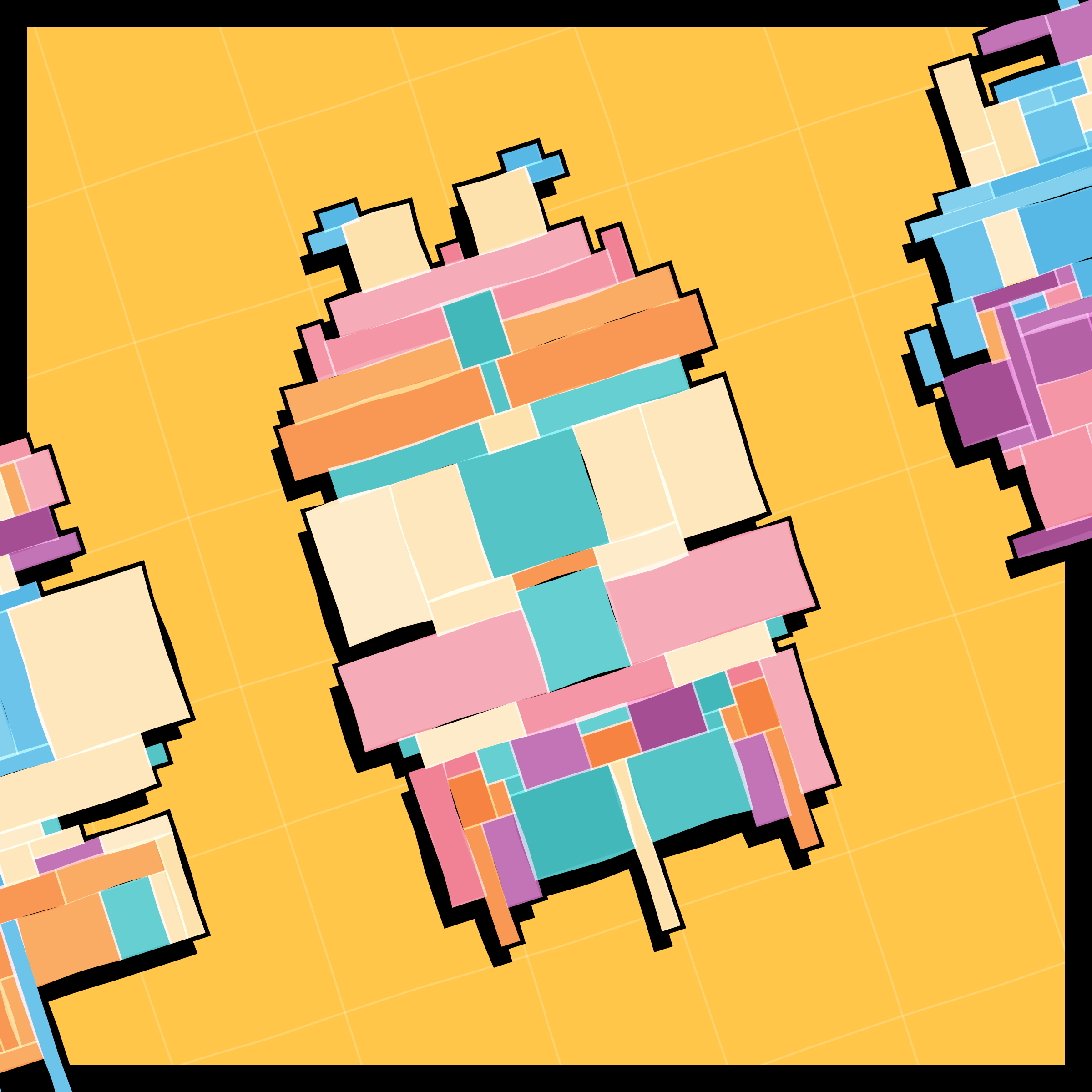 Art Blocks - Art Blocks v2 - Paper Armada #1727 - NFT # 37001727