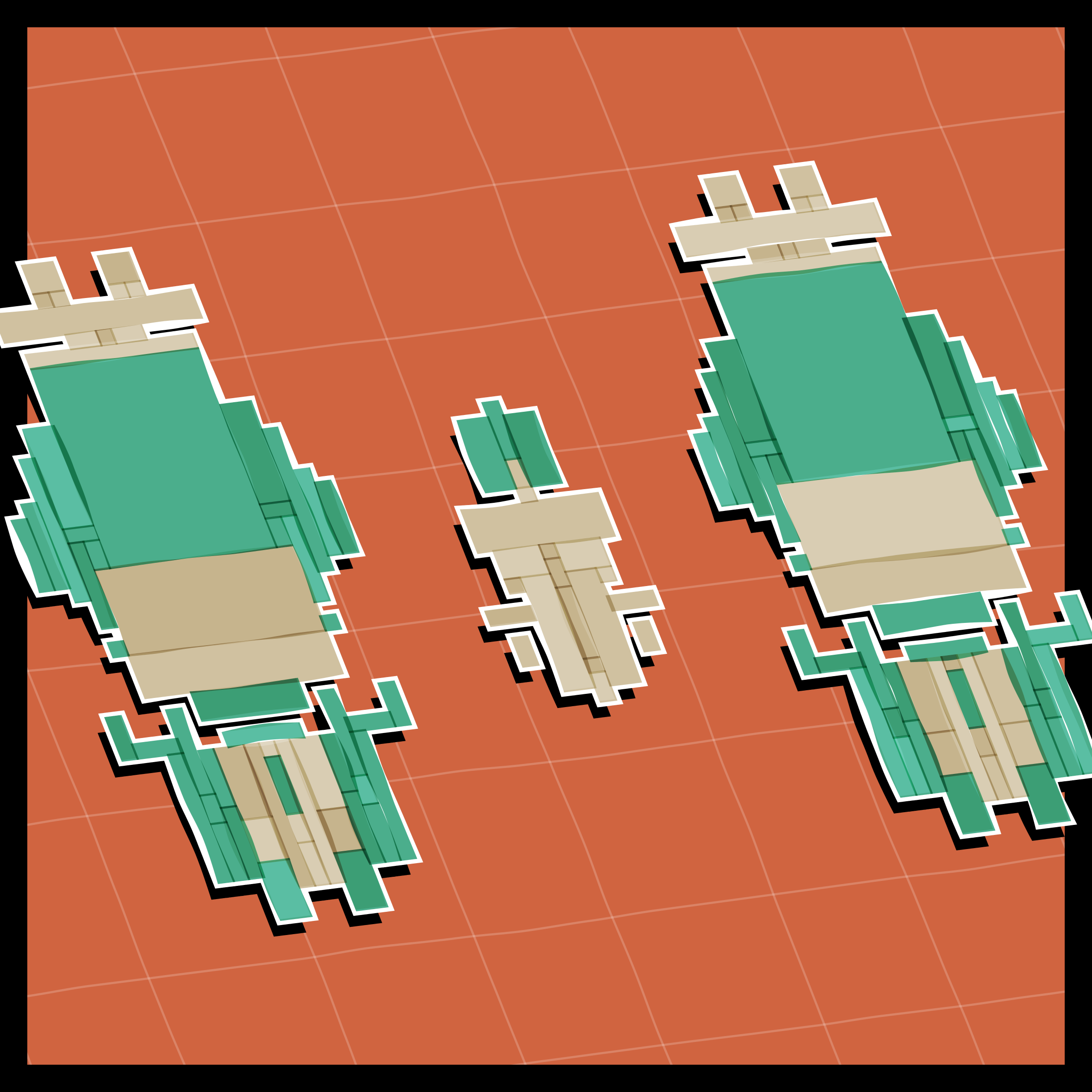 Art Blocks - Art Blocks v2 - Paper Armada #1728 - NFT # 37001728