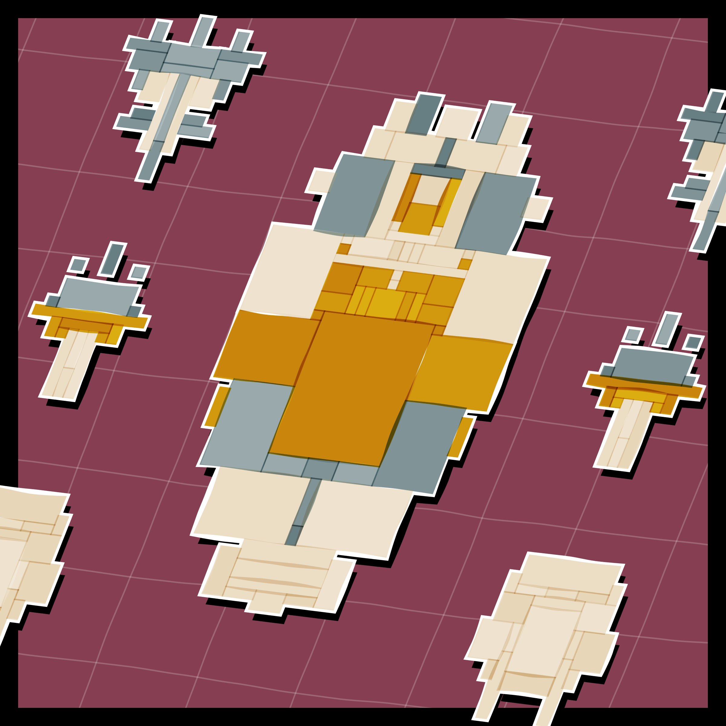 Art Blocks - Art Blocks v2 - Paper Armada #1736 - NFT # 37001736