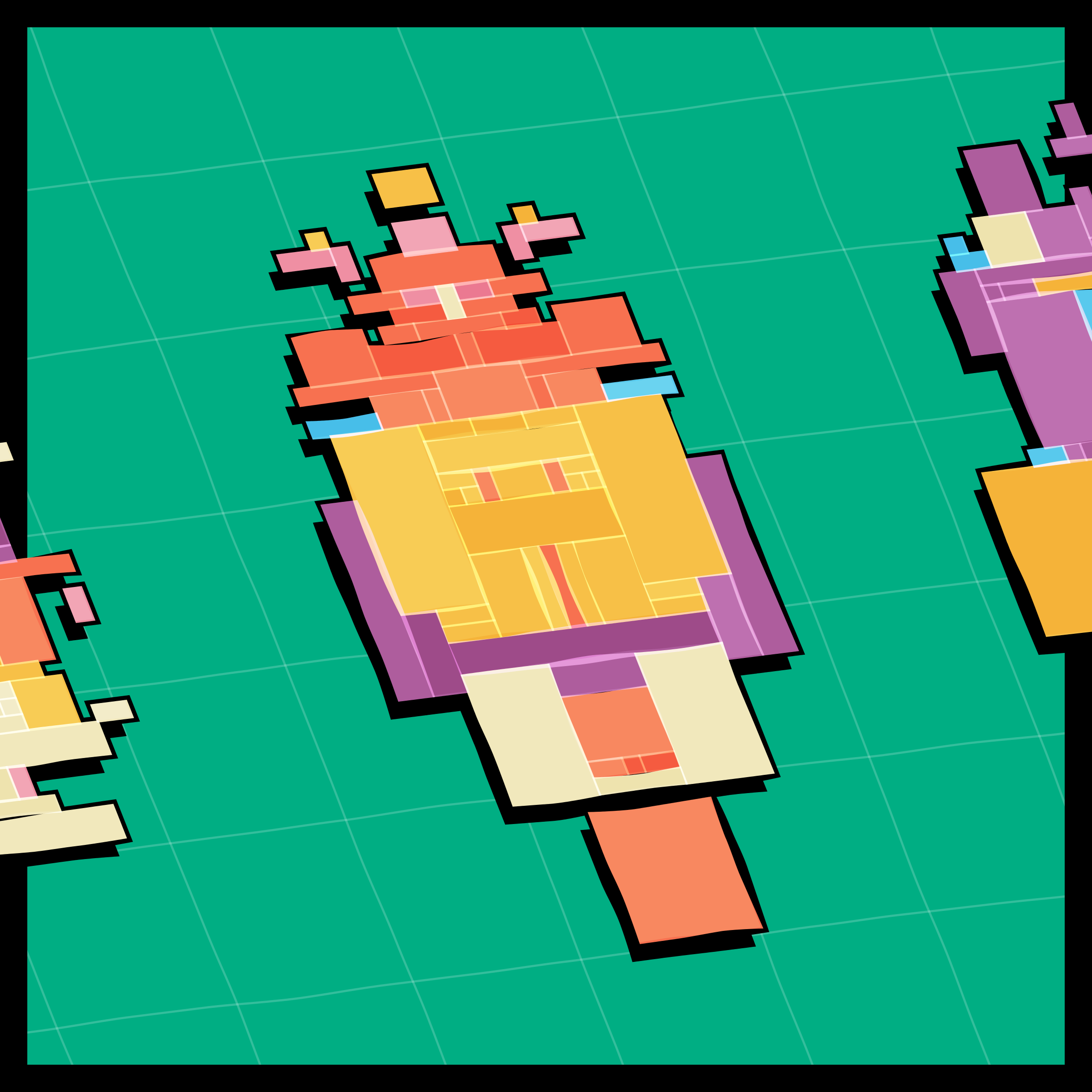 Art Blocks - Art Blocks v2 - Paper Armada #1739 - NFT # 37001739