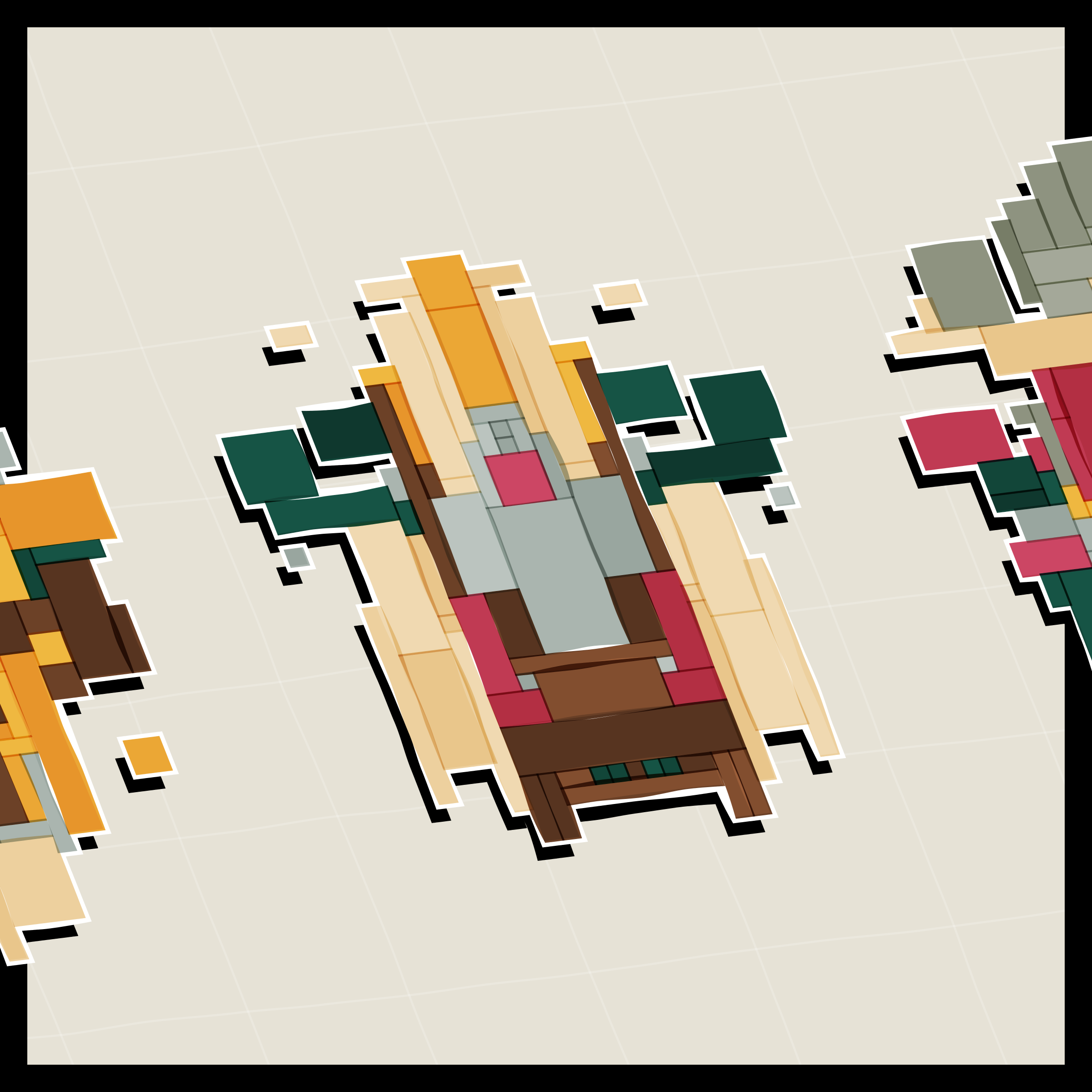 Art Blocks - Art Blocks v2 - Paper Armada #1751 - NFT # 37001751